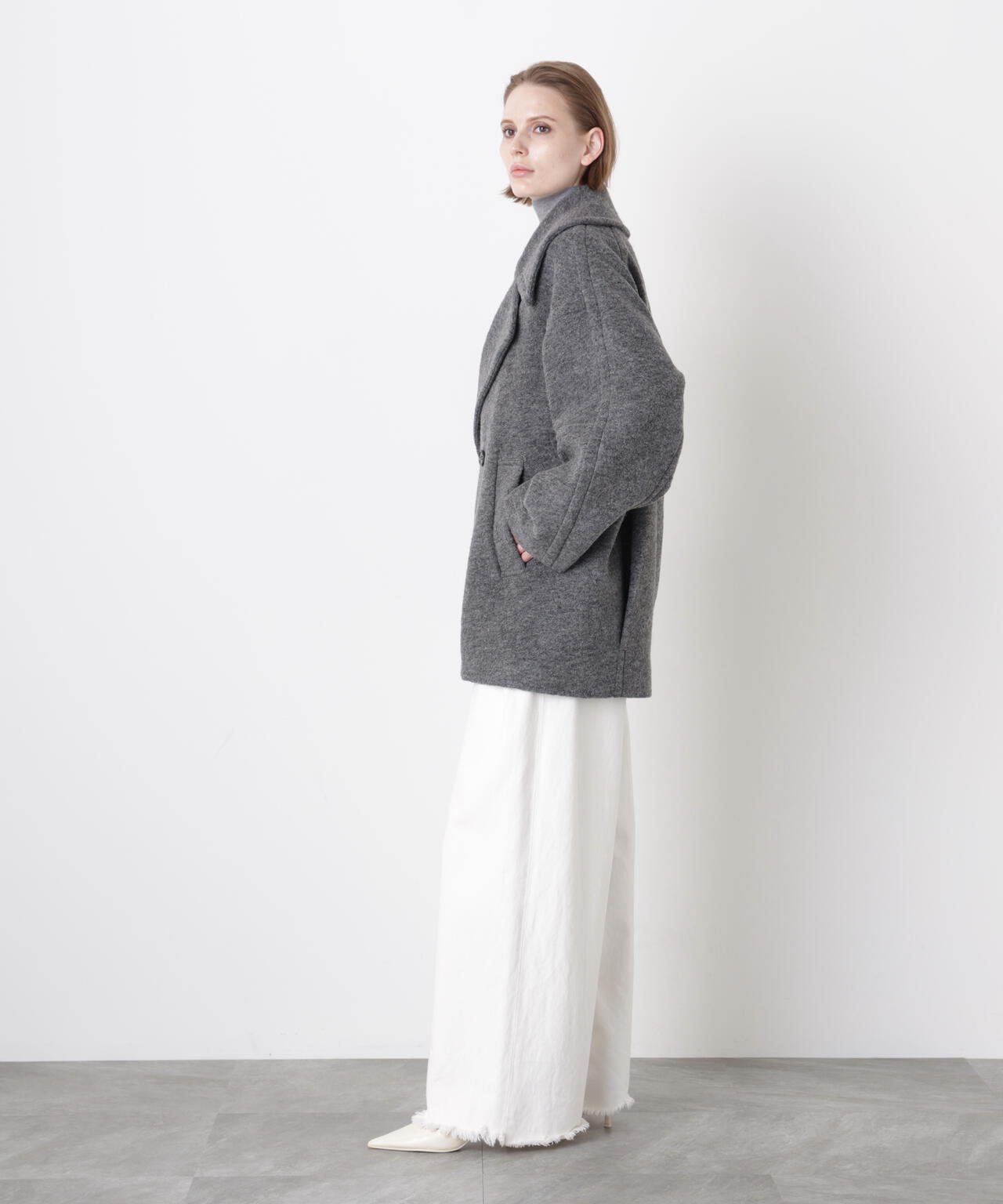 【GISELe 12月号掲載商品】New Big Silhouette Pea JK