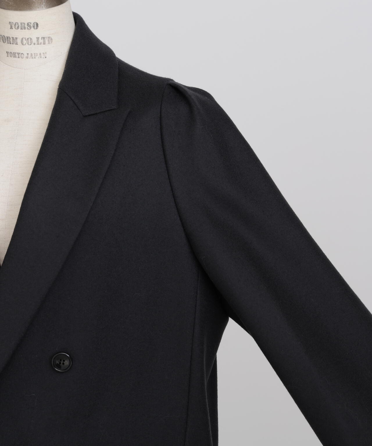 Constructed Sleeve Chester Coat