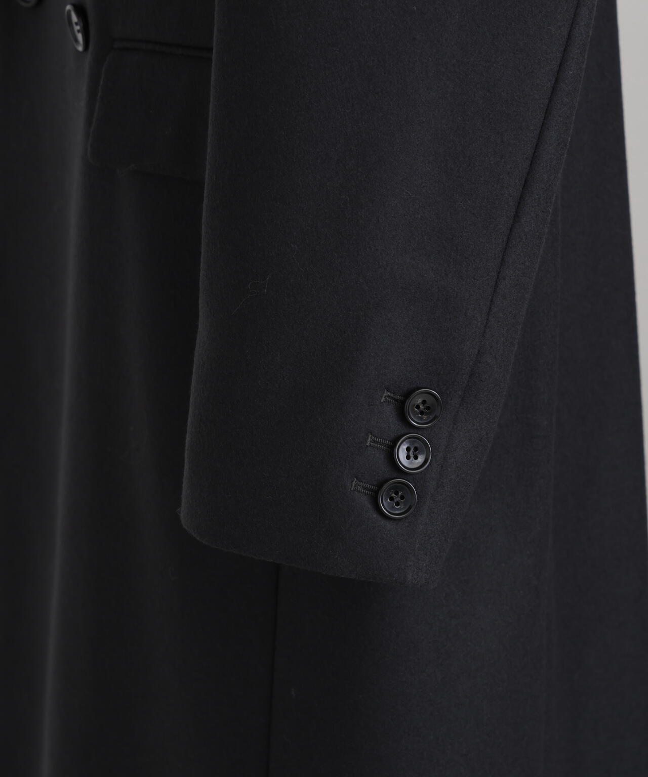 Constructed Sleeve Chester Coat