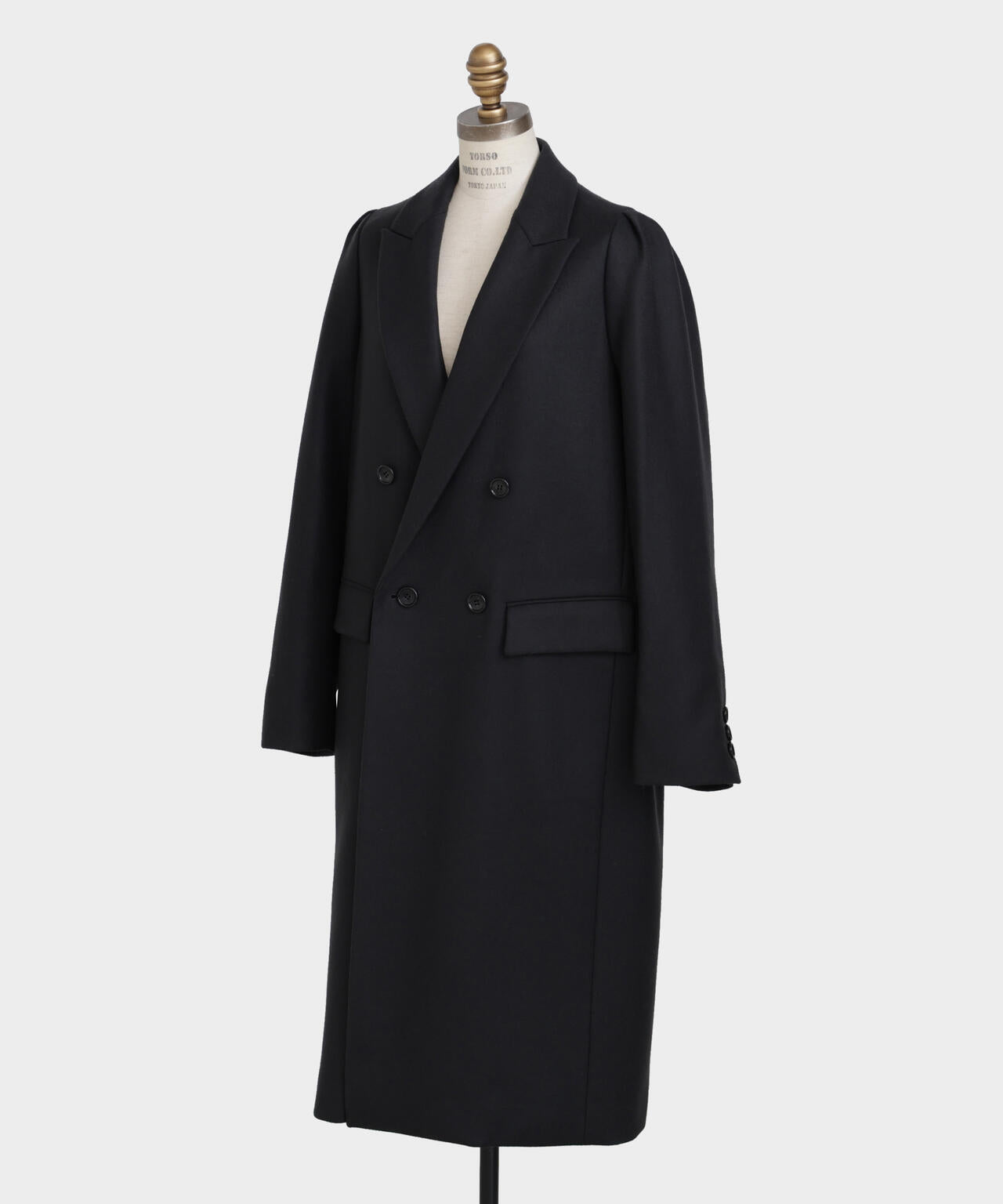 Constructed Sleeve Chester Coat