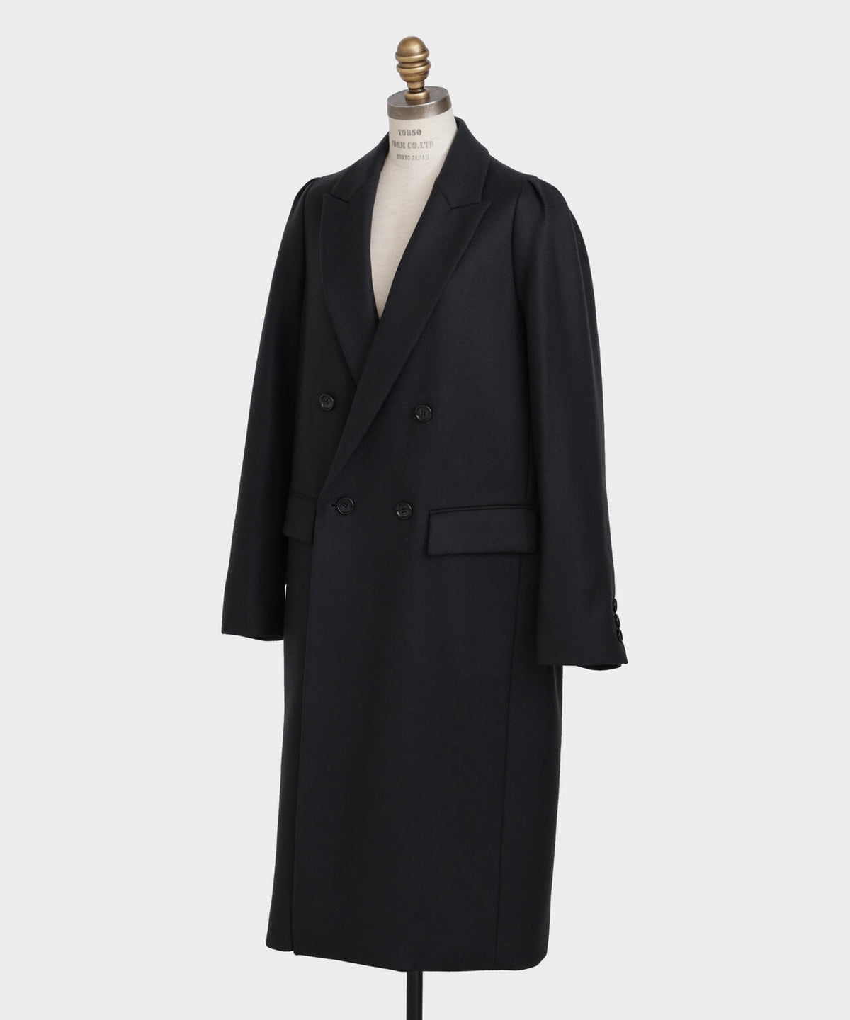 Constructed Sleeve Chester Coat