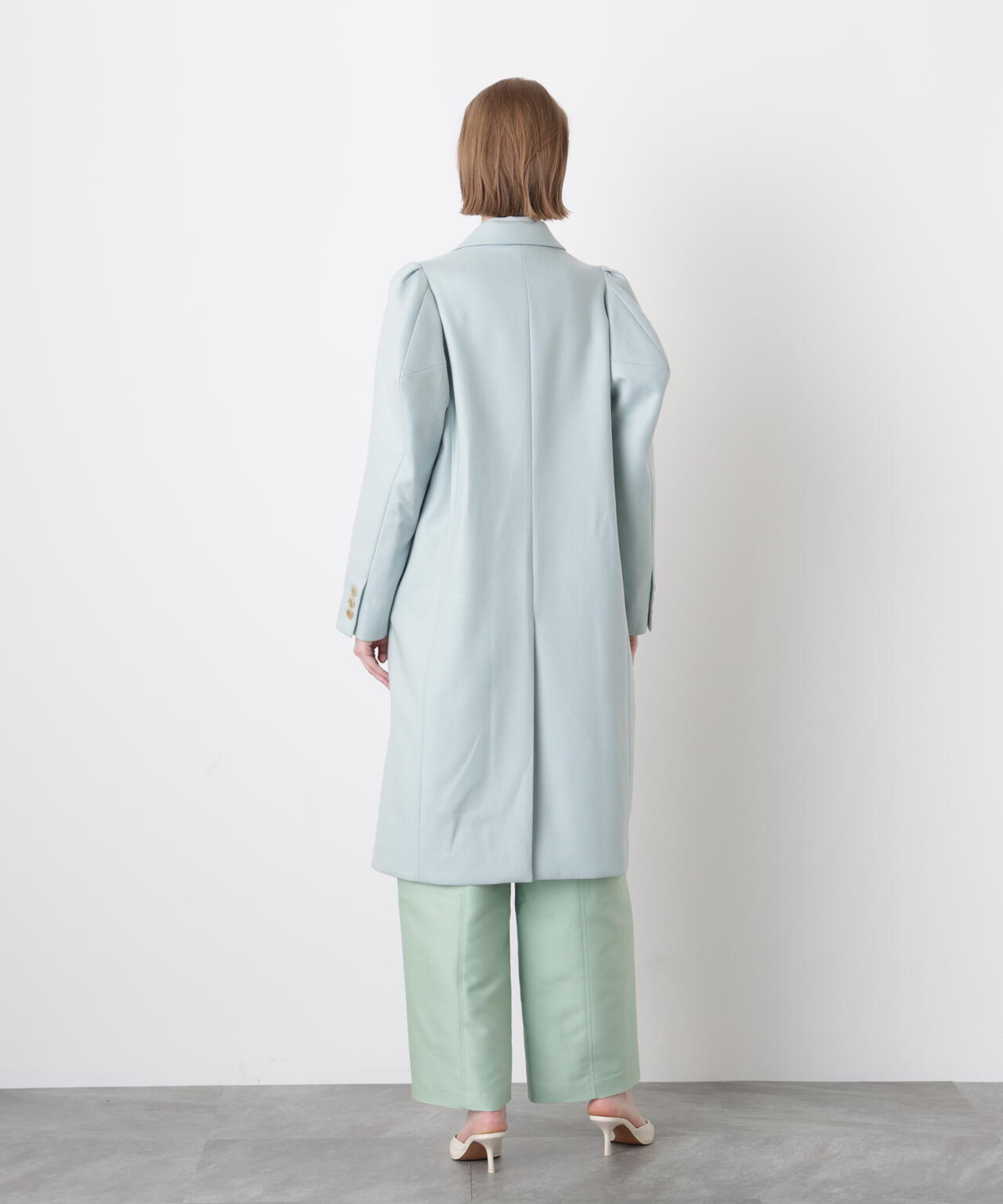 Constructed Sleeve Chester Coat