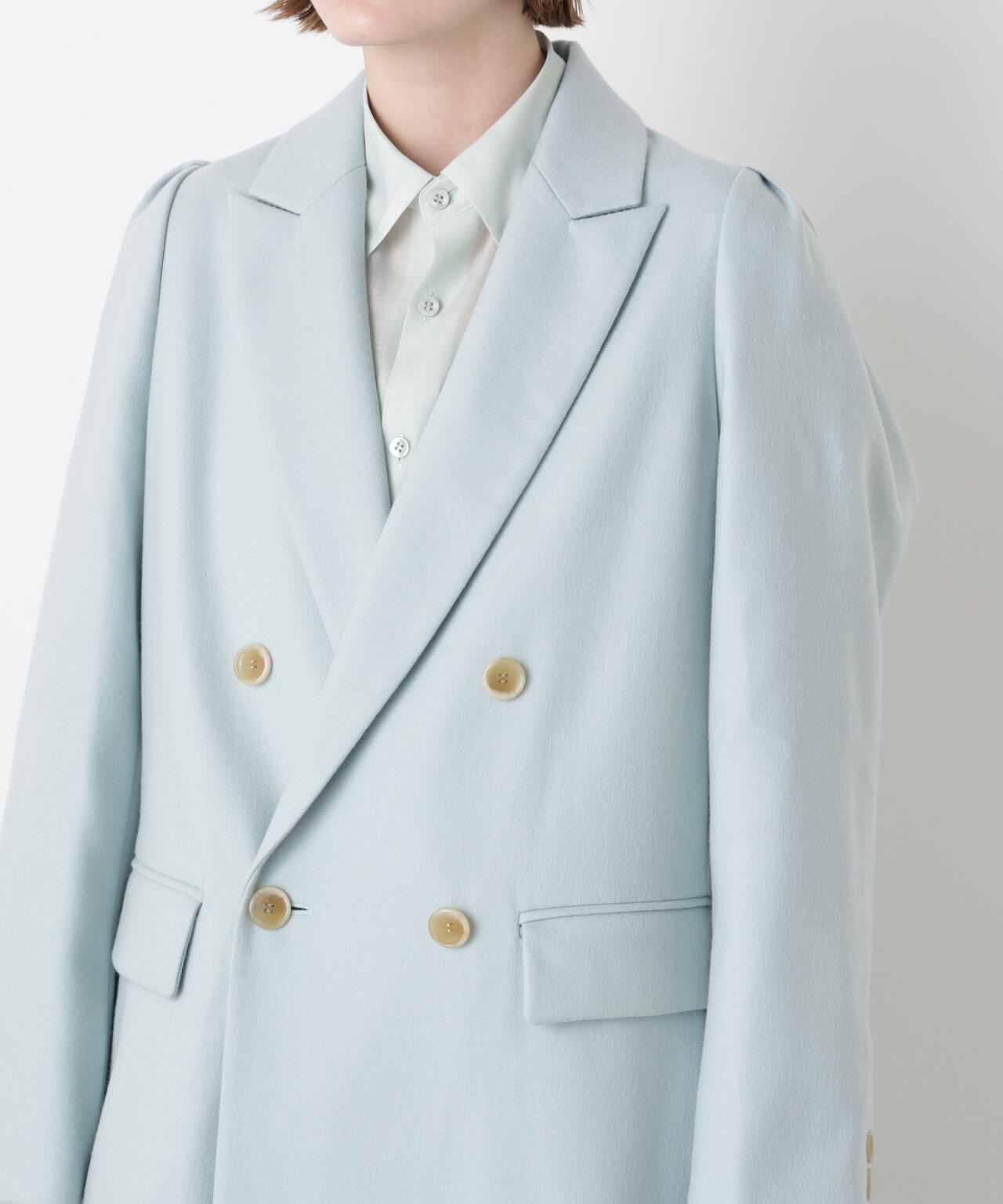Constructed Sleeve Chester Coat