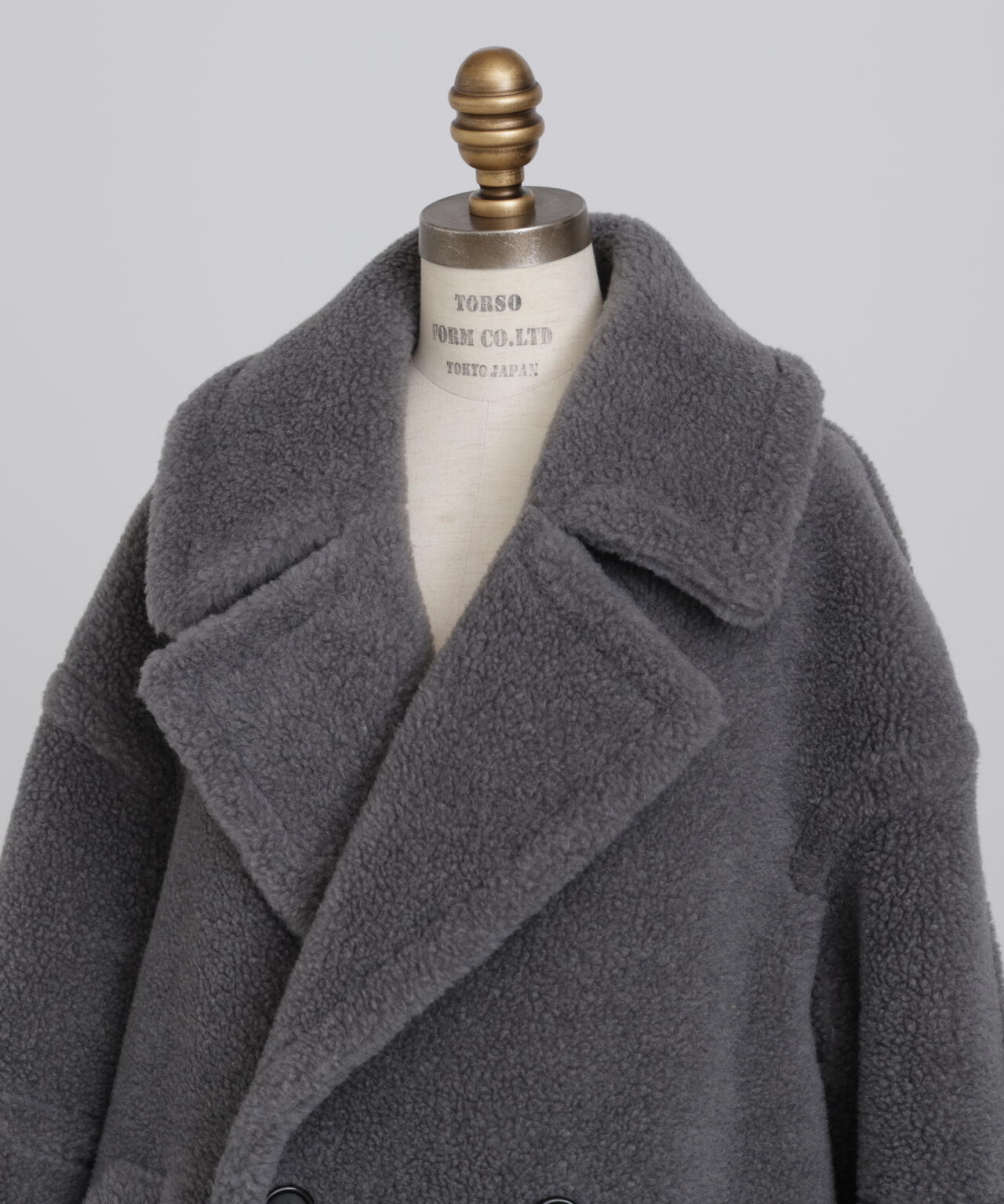 【Oggi 1月号掲載商品】New Silhouette Pea Coat