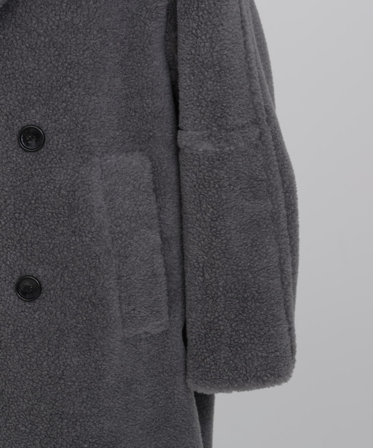 【Oggi 1月号掲載商品】New Silhouette Pea Coat
