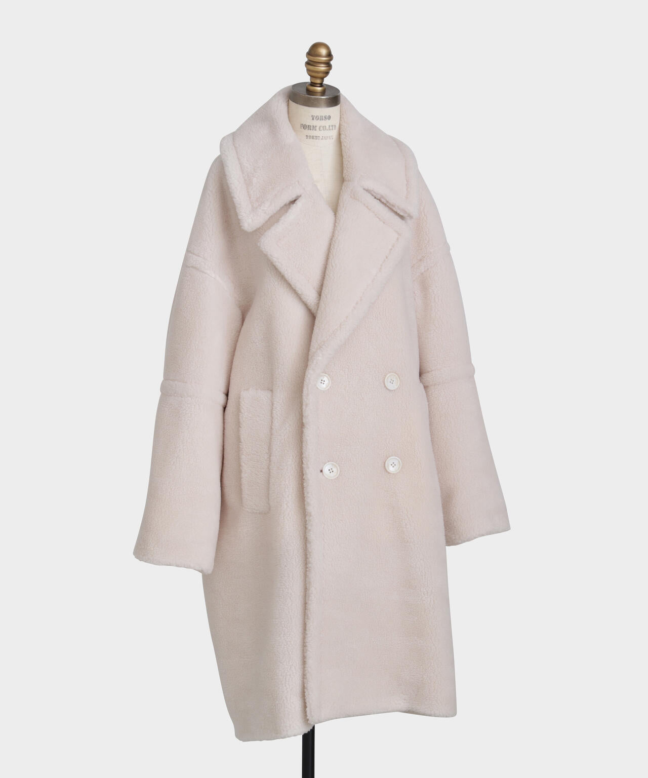 【Oggi 1月号掲載商品】New Silhouette Pea Coat