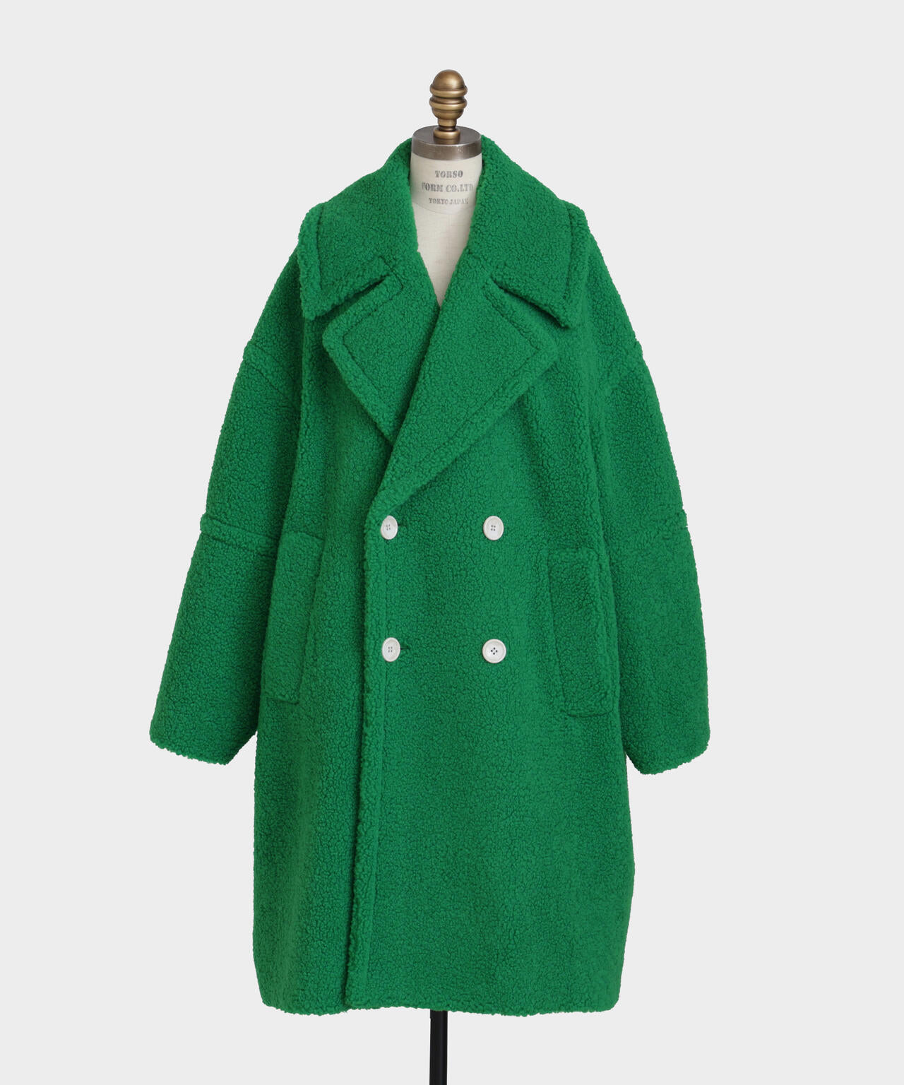 【Oggi 1月号掲載商品】New Silhouette Pea Coat