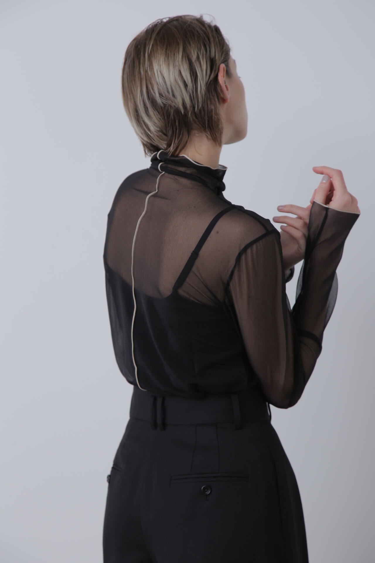 【GISELe 12月号掲載商品】Sheer Jersey