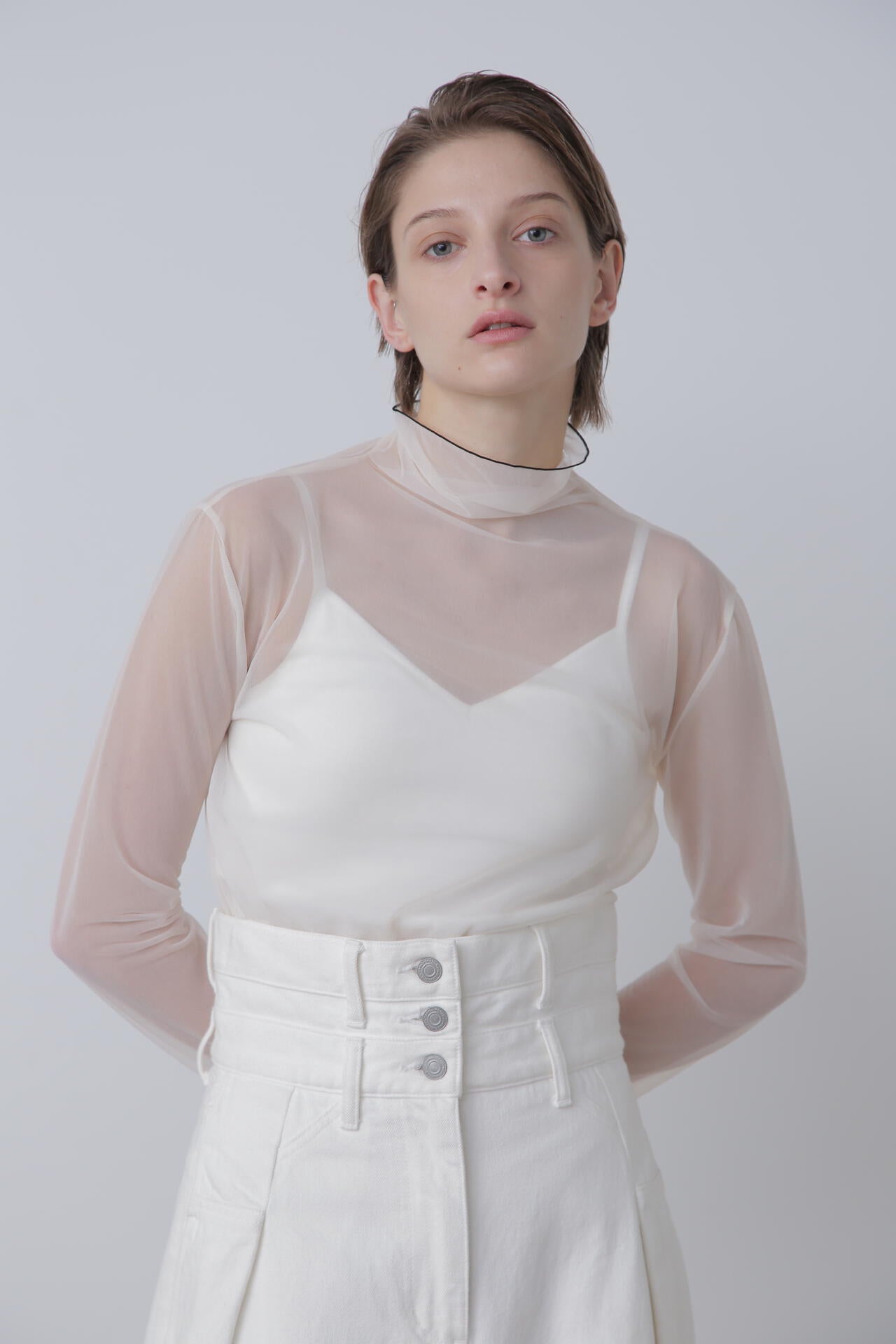 【GISELe 12月号掲載商品】Sheer Jersey