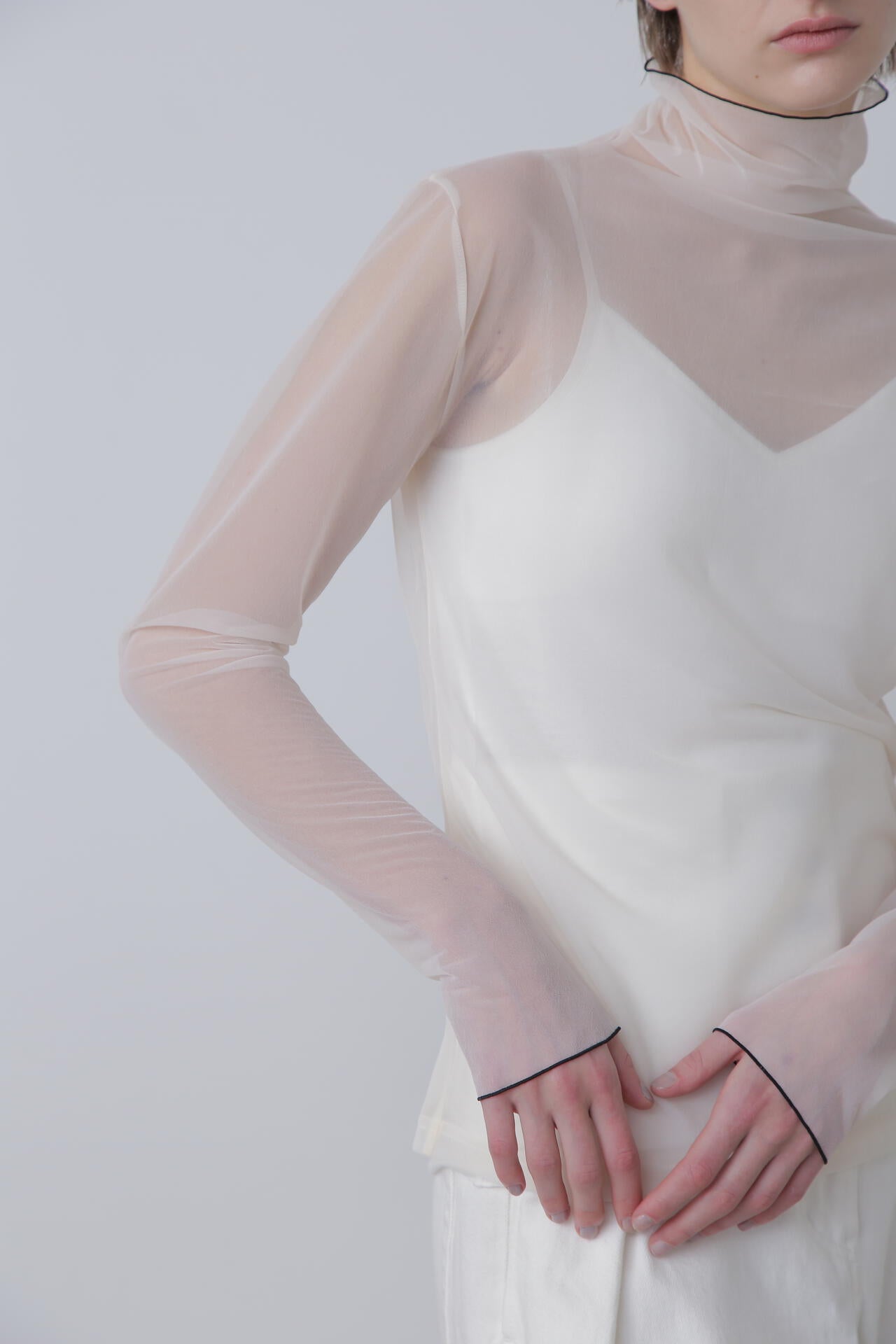 【GISELe 12月号掲載商品】Sheer Jersey