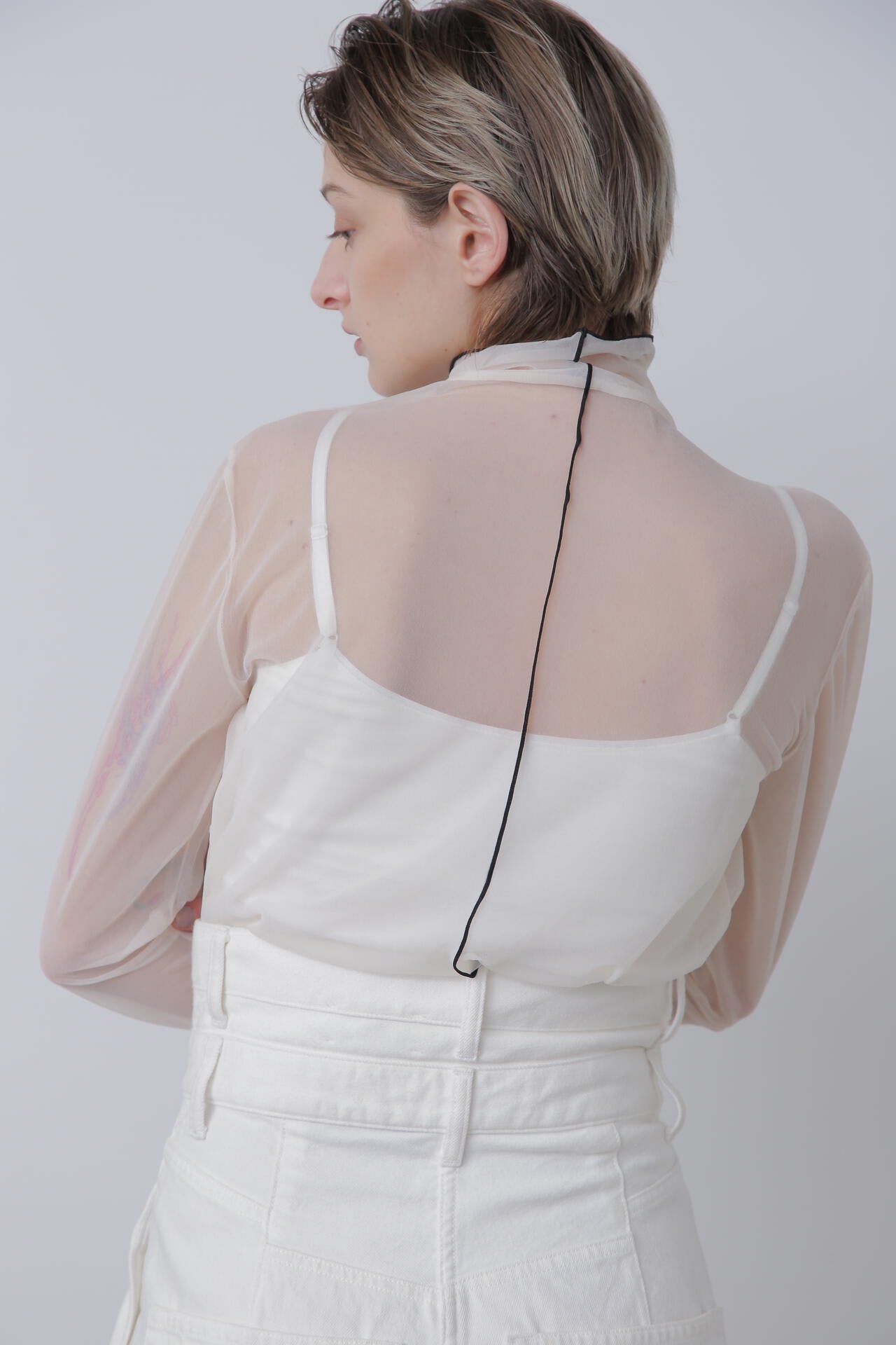 【GISELe 12月号掲載商品】Sheer Jersey