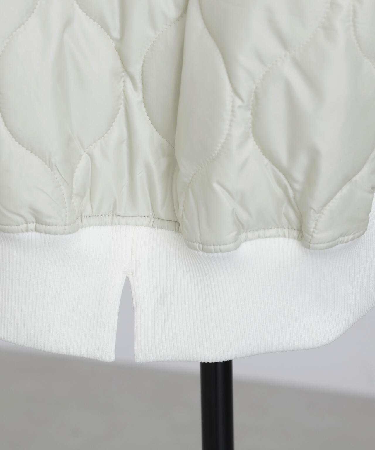 Quilted Combination Hoody