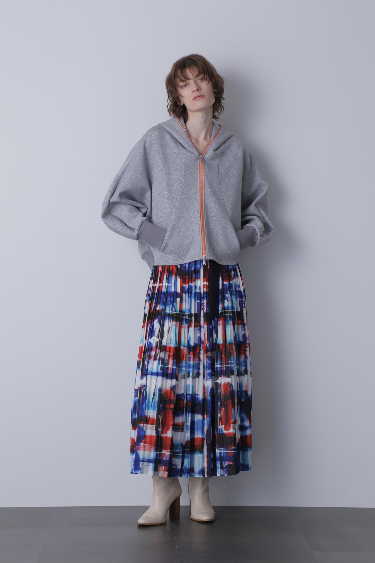 Air Double Knit Hood Zip Up