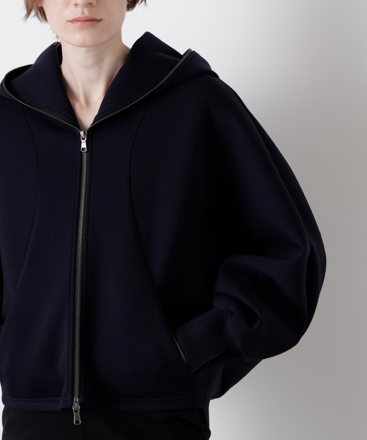 Air Double Knit Hood Zip Up