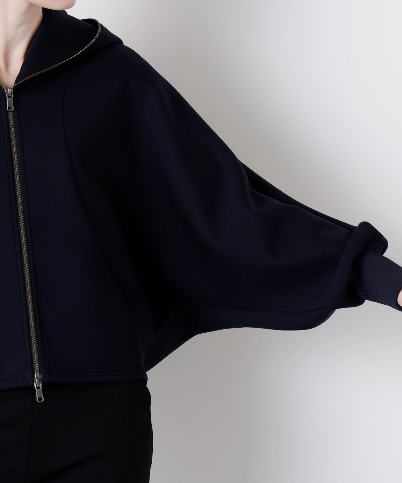 Air Double Knit Hood Zip Up