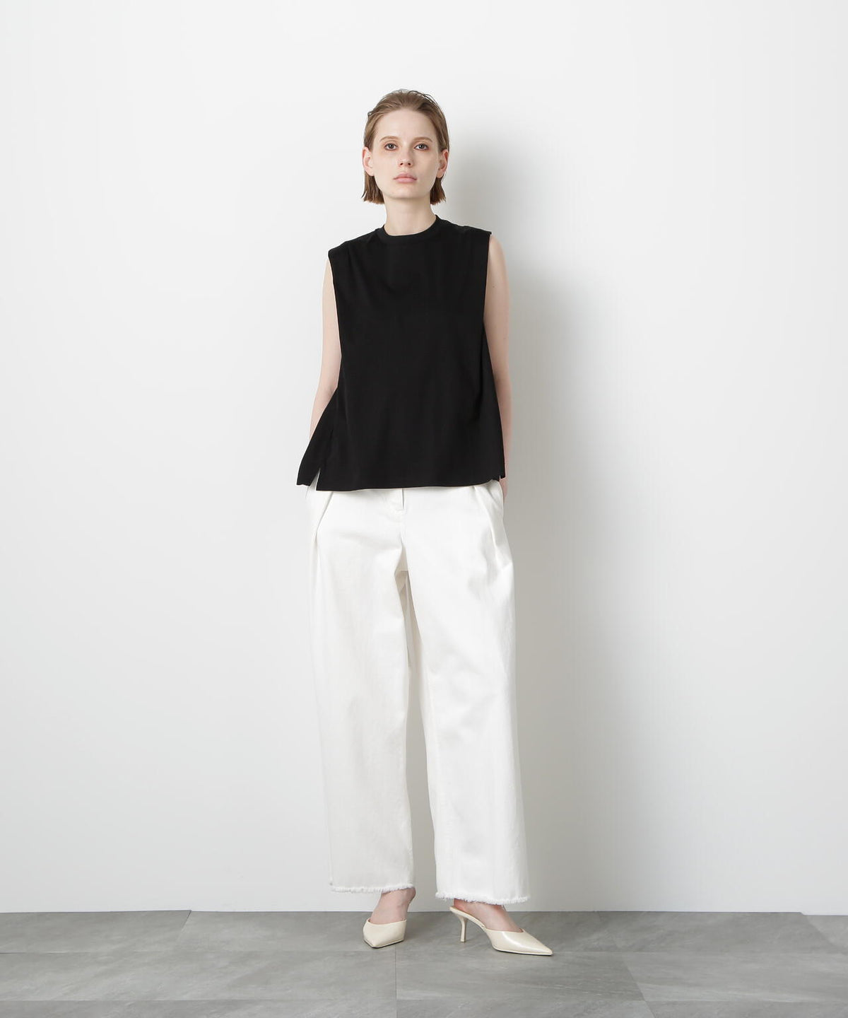 【GISELe 8月号掲載商品】Back Peplum Jersey