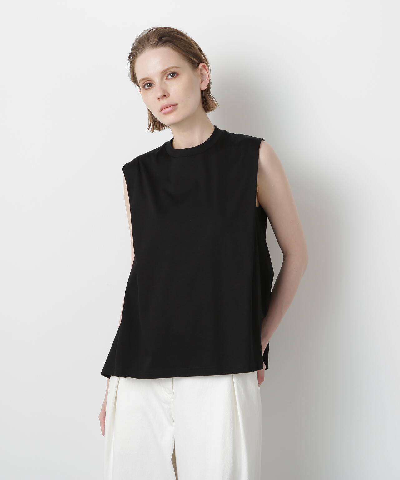 【GISELe 8月号掲載商品】Back Peplum Jersey