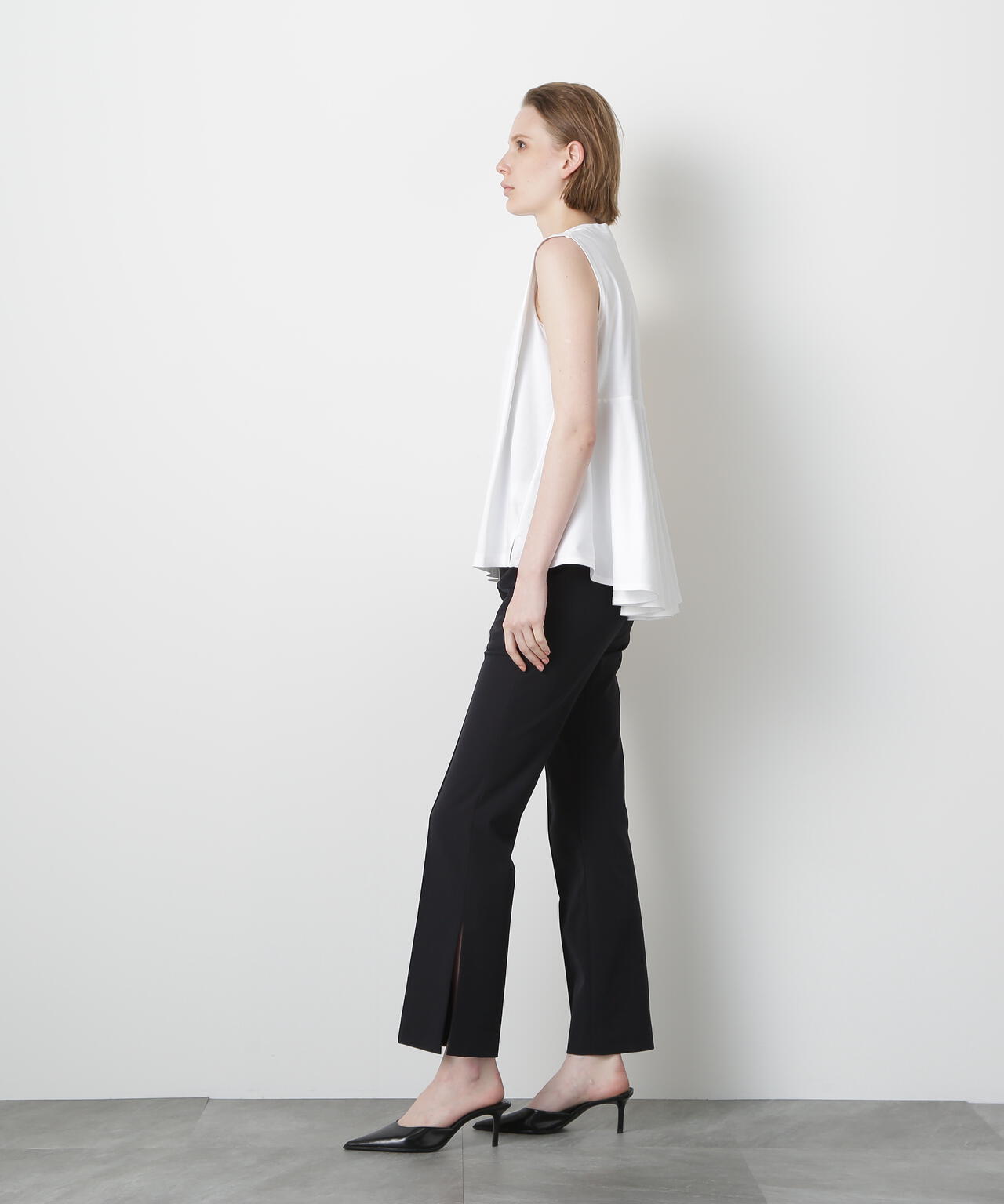 【GISELe 8月号掲載商品】Back Peplum Jersey