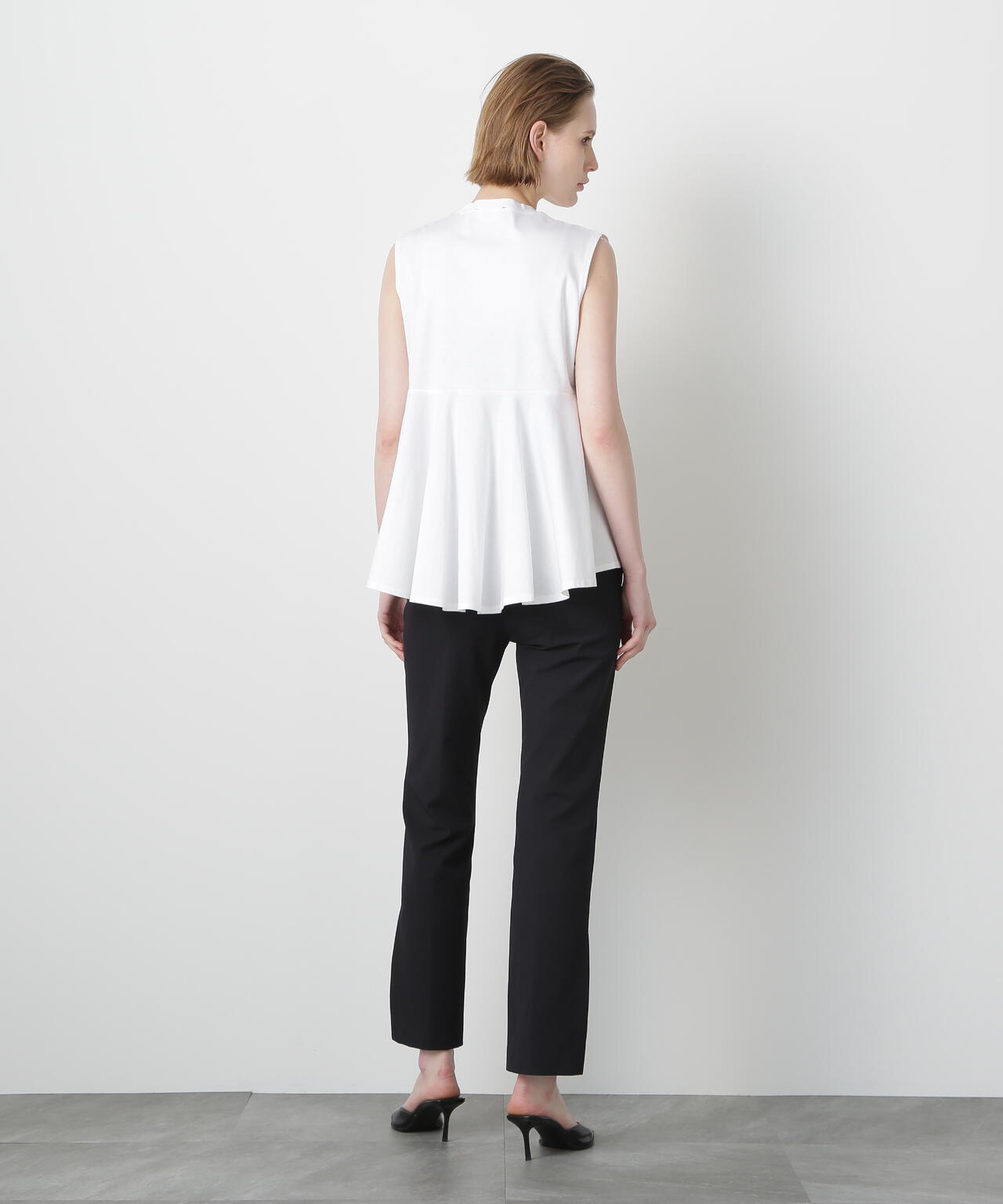 【GISELe 8月号掲載商品】Back Peplum Jersey