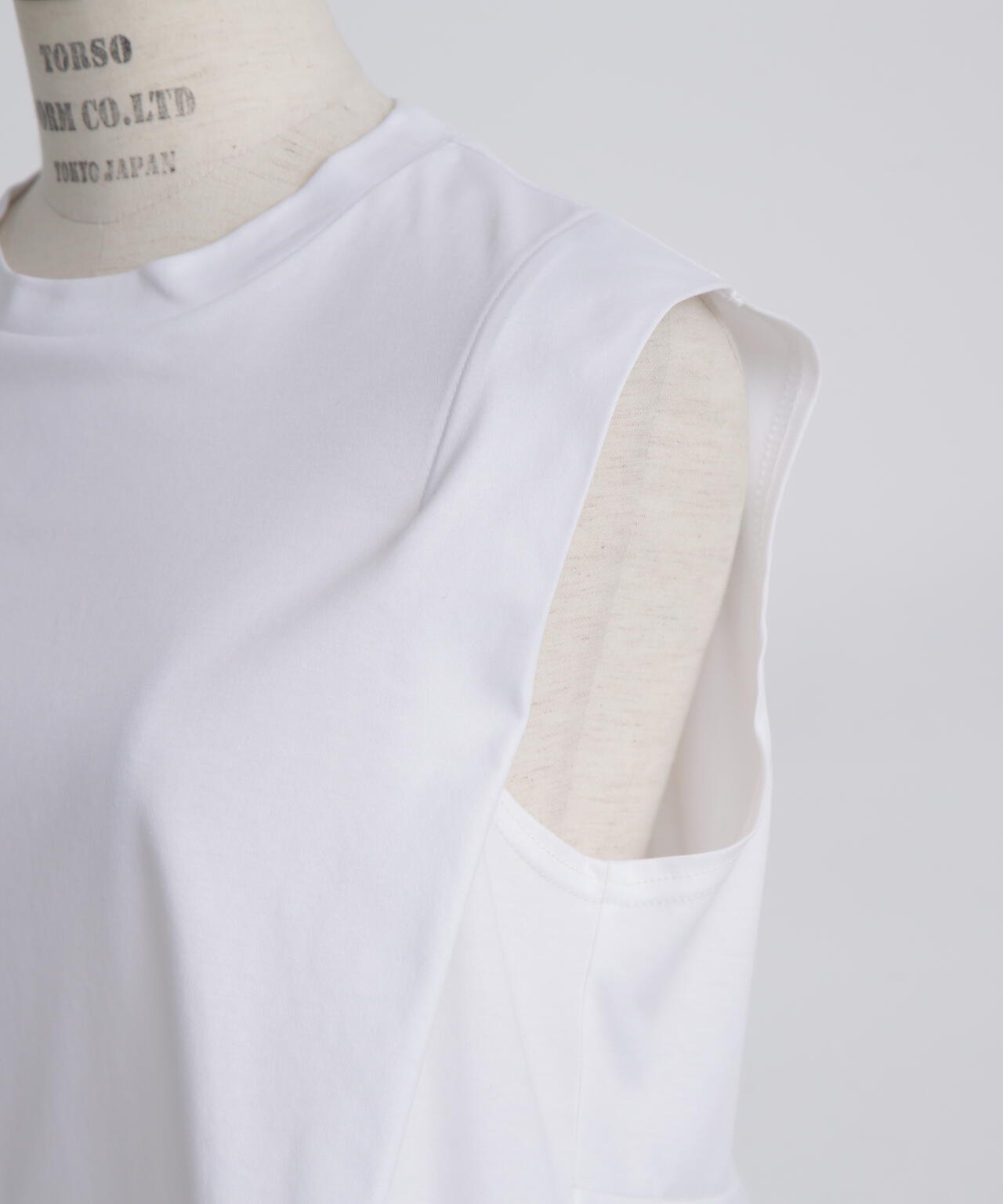 【GISELe 8月号掲載商品】Back Peplum Jersey
