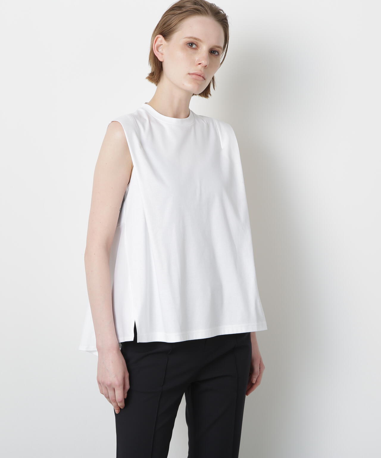 【GISELe 8月号掲載商品】Back Peplum Jersey