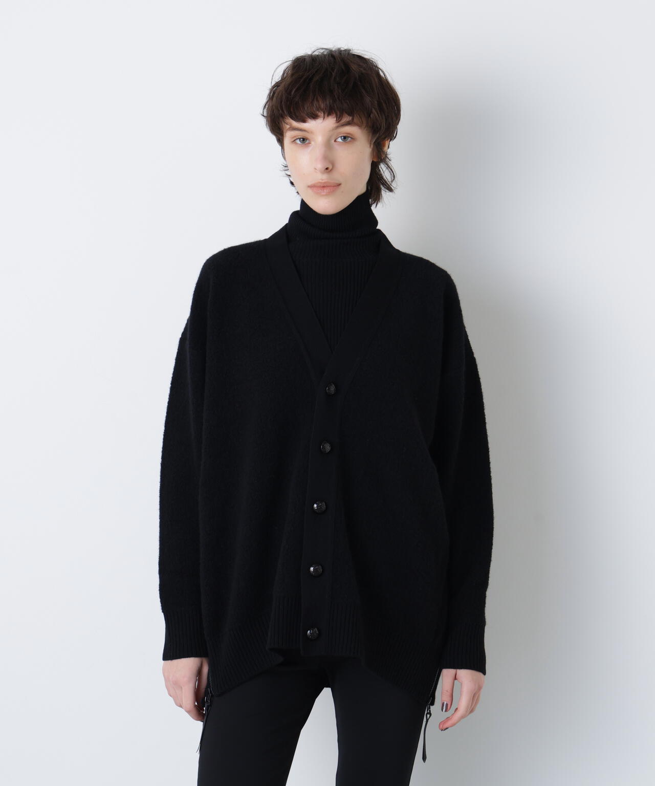 Pile Knit Cardigan