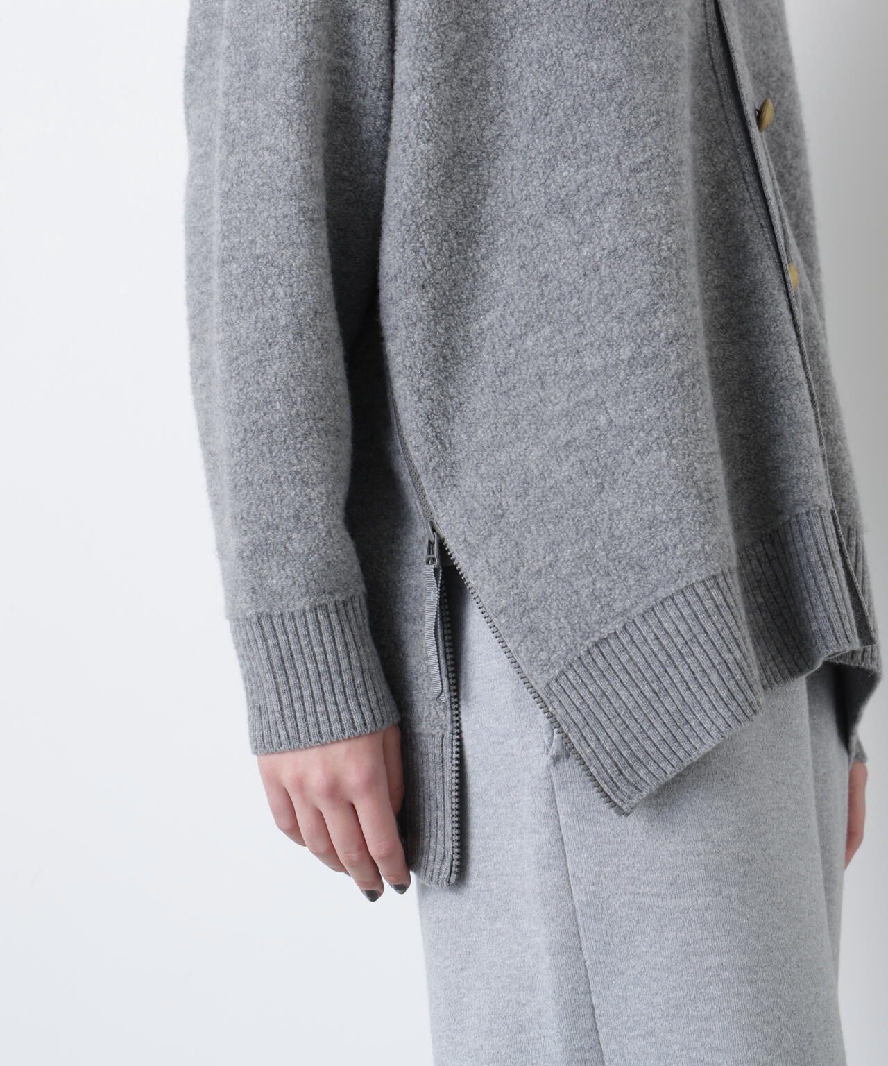 Pile Knit Cardigan