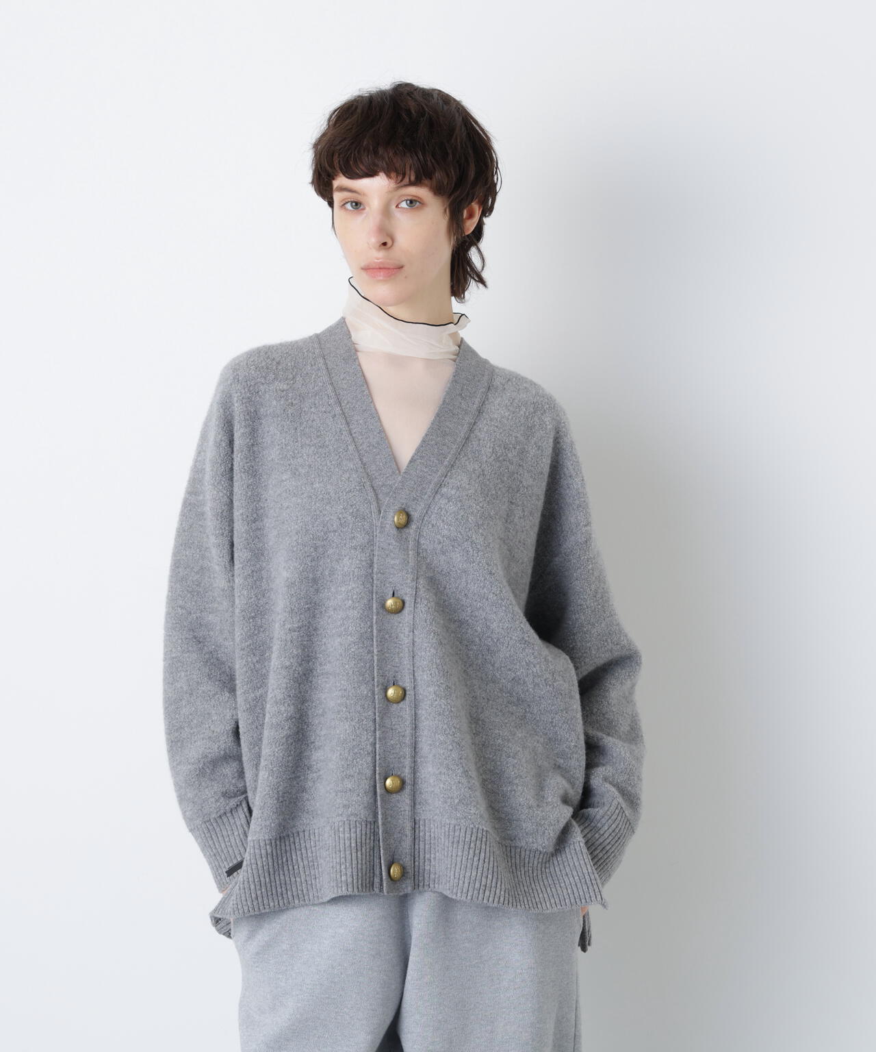 Pile Knit Cardigan