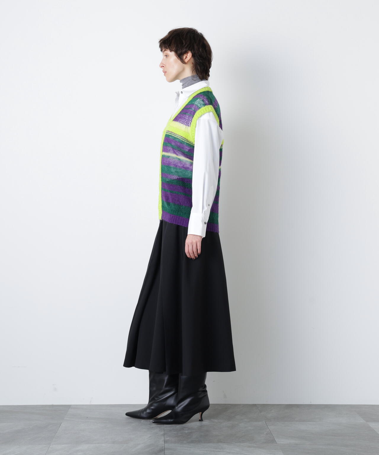 Sheer Mohair Gilet