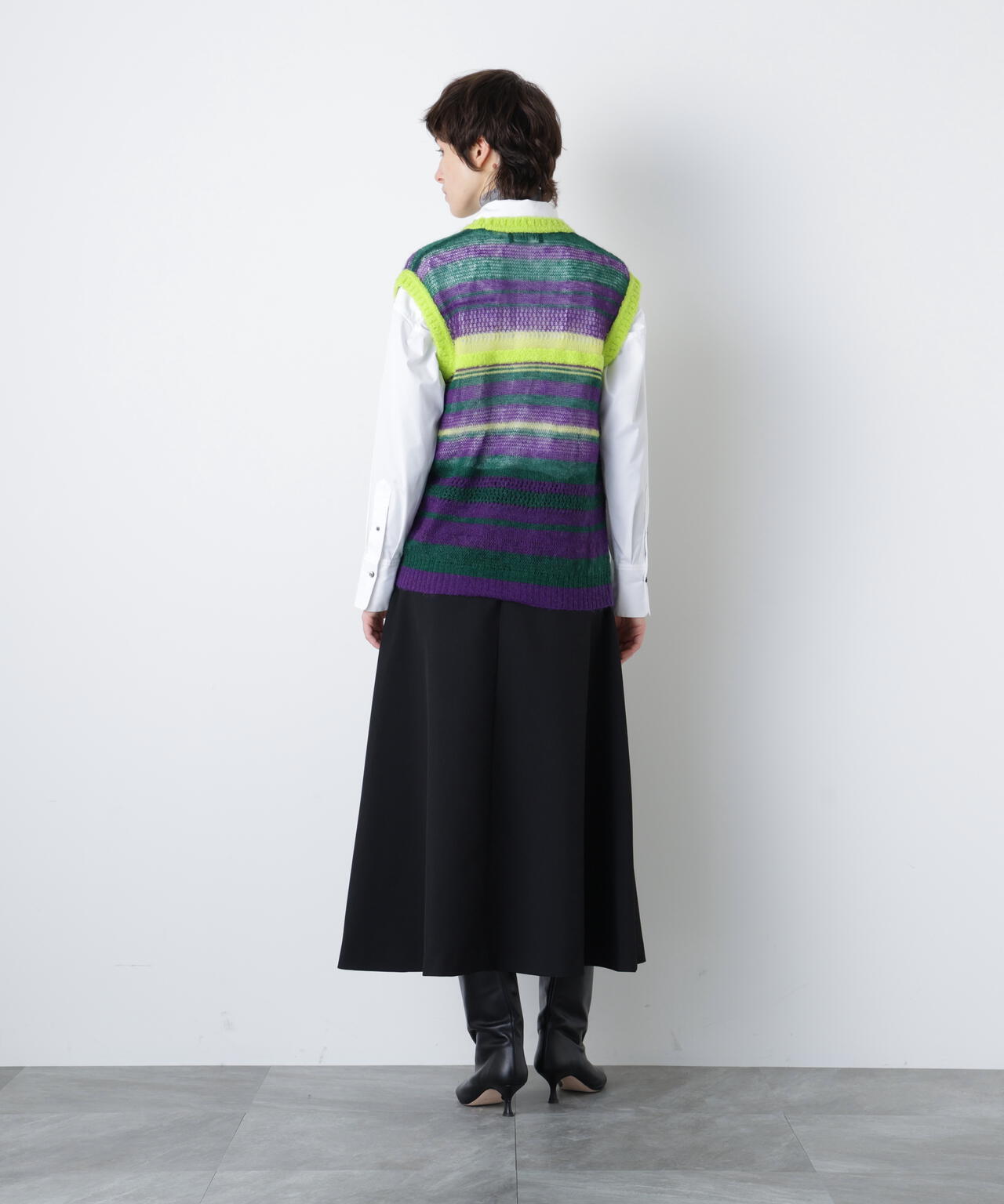 Sheer Mohair Gilet