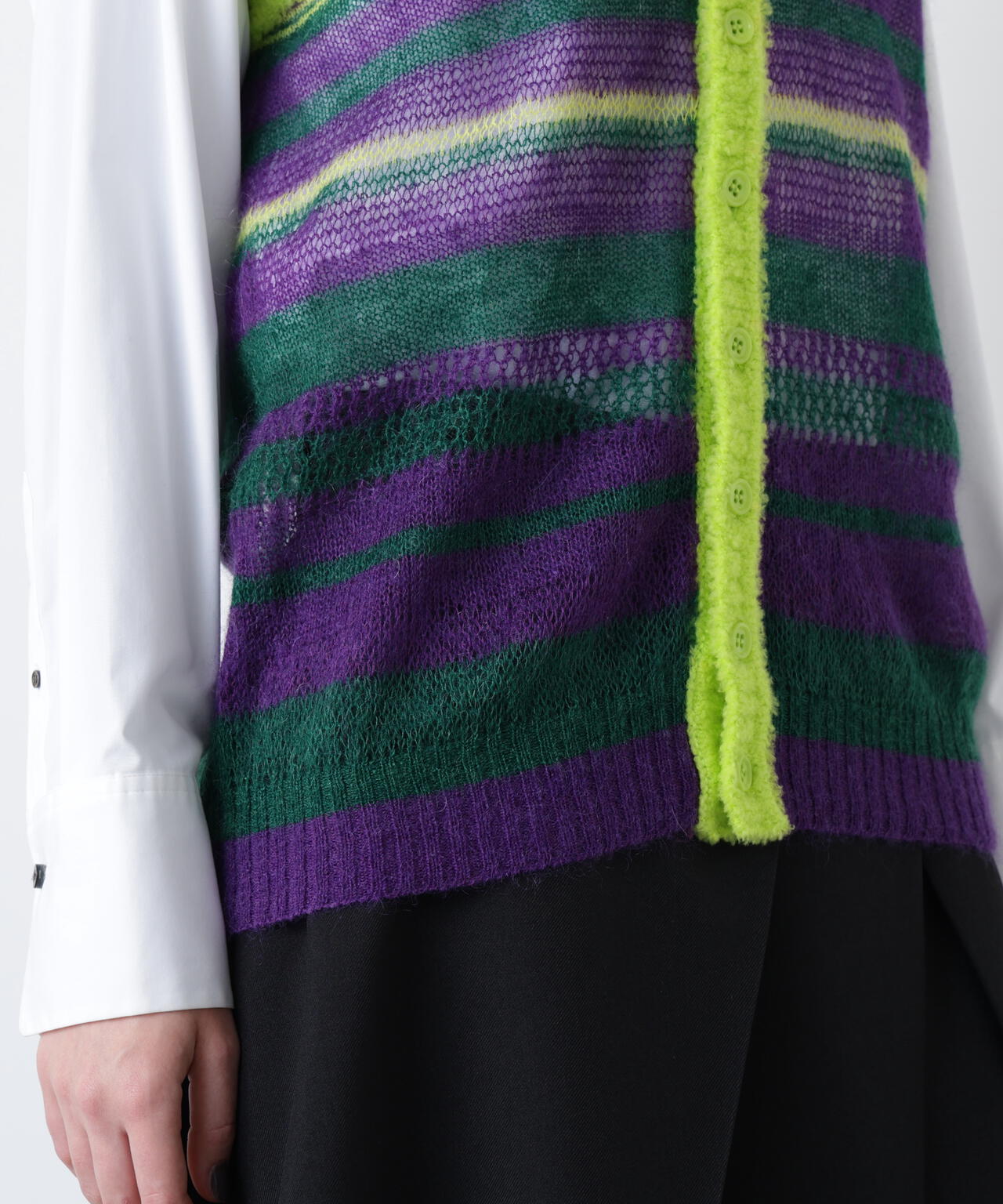 Sheer Mohair Gilet
