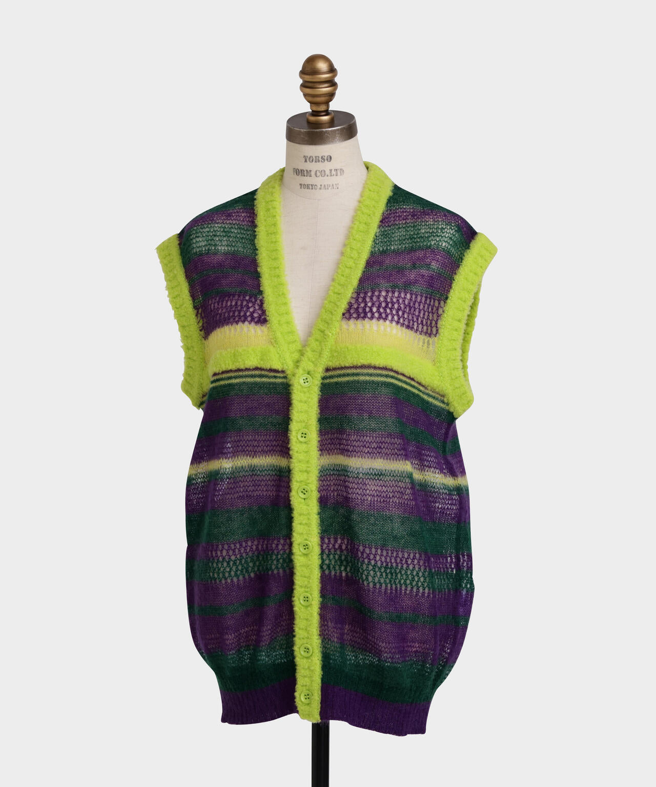 Sheer Mohair Gilet