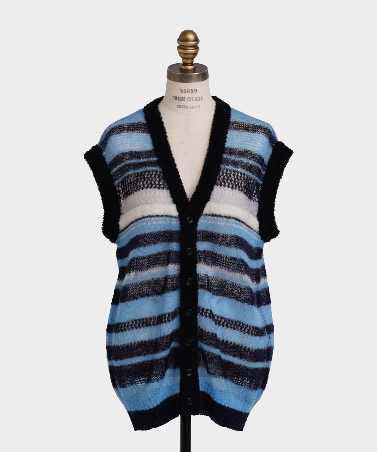 Sheer Mohair Gilet