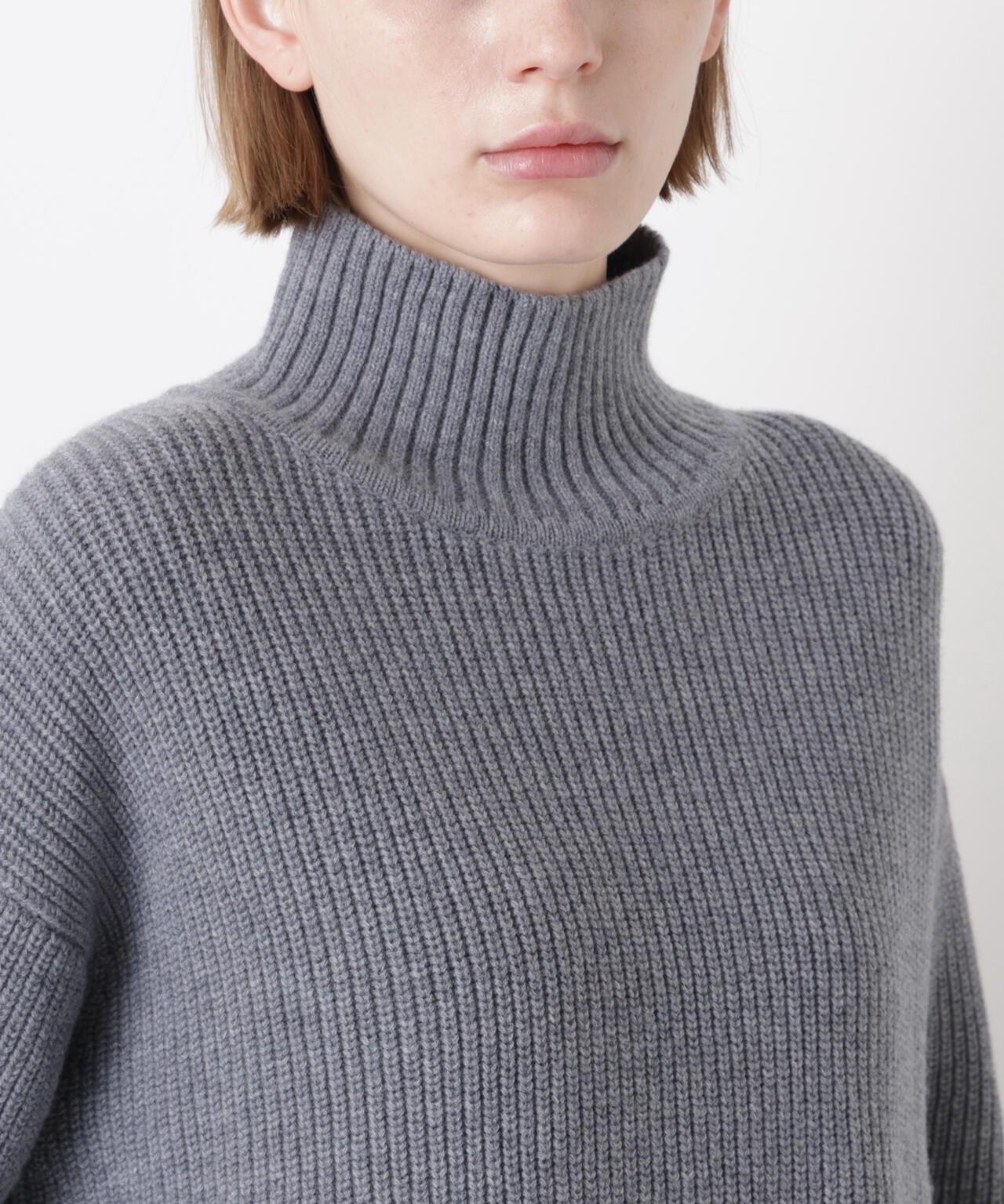 Fur Trim Combi Pullover