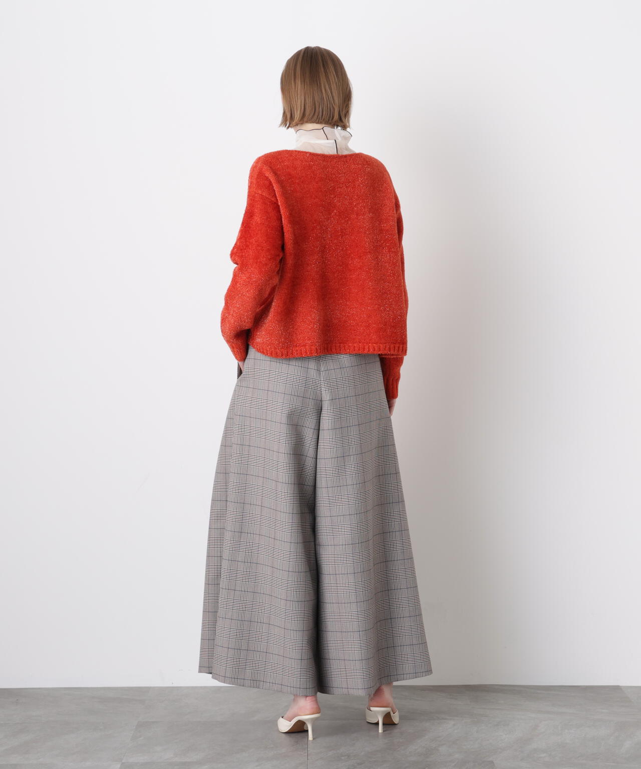 Glitter Yarn Pullover