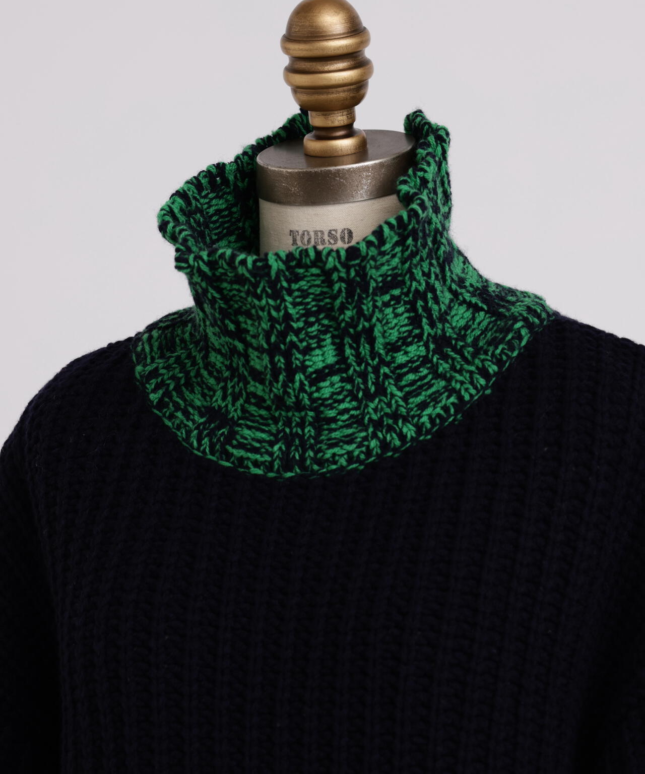 Mixed Color Yarn Pullover