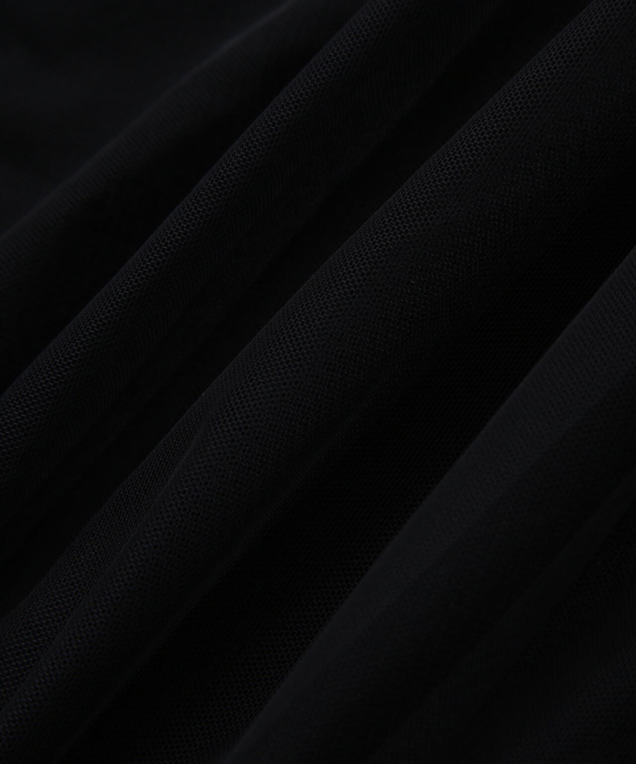 Tulle Combination V-neck Gile