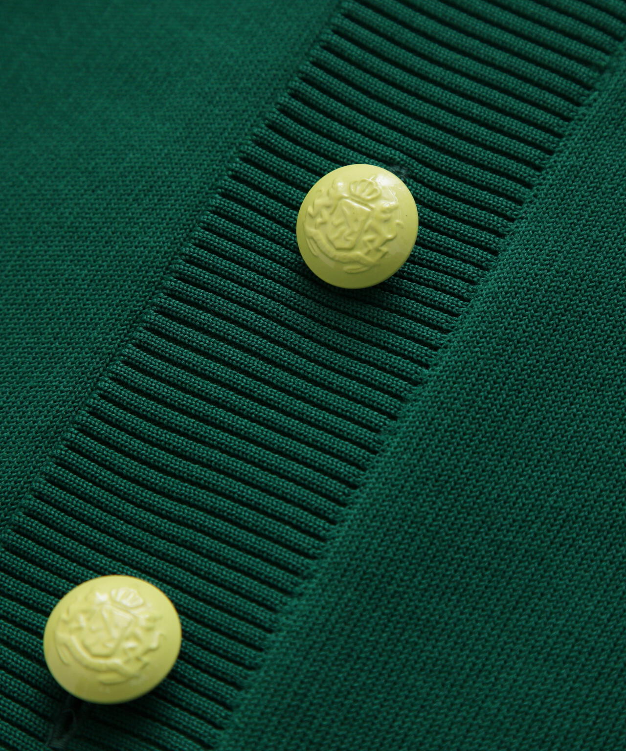 Painted Metal Button Gilet