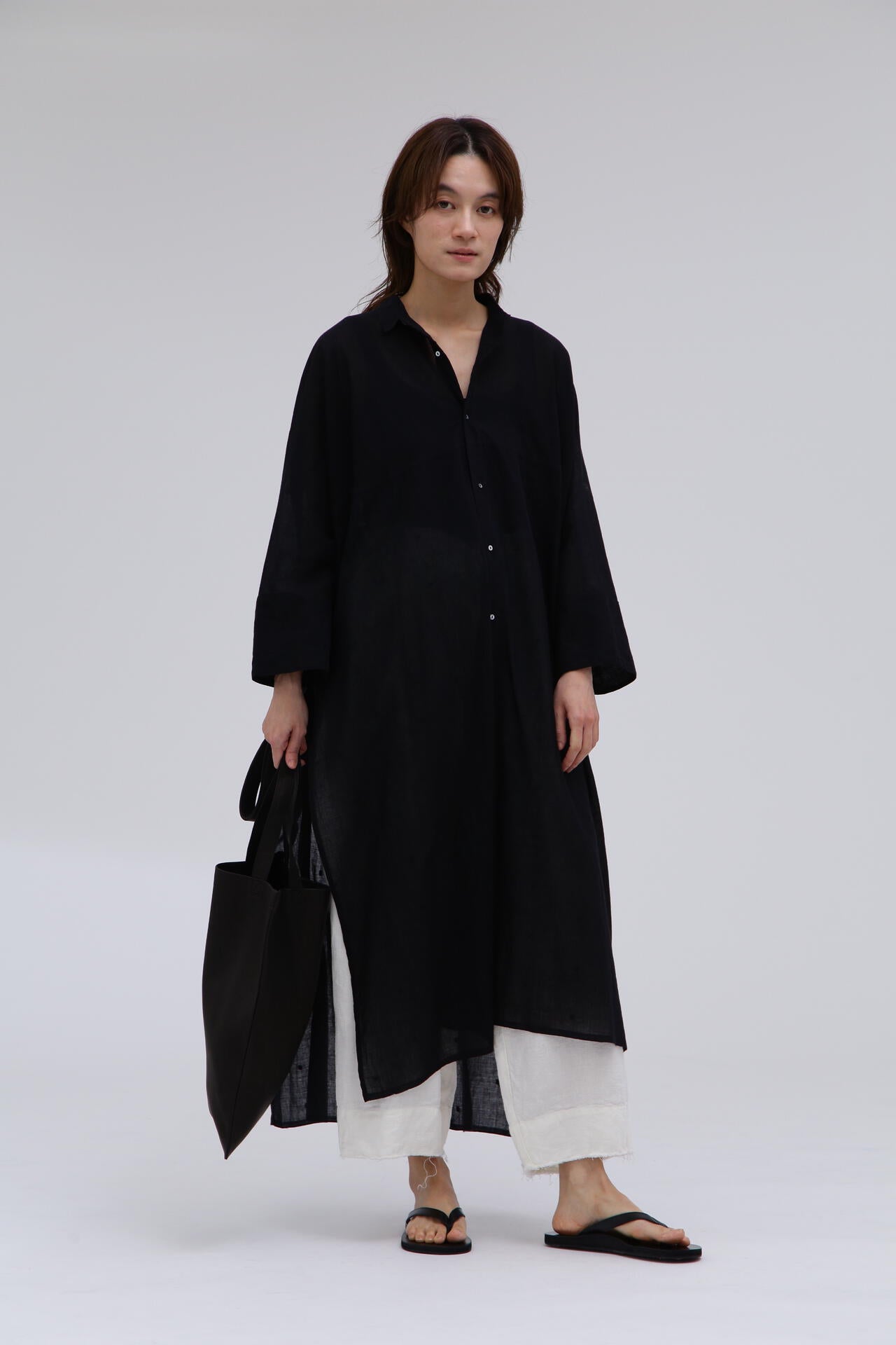quitan / JAMDANI KHADI AO DAÏ LONG SHIRT