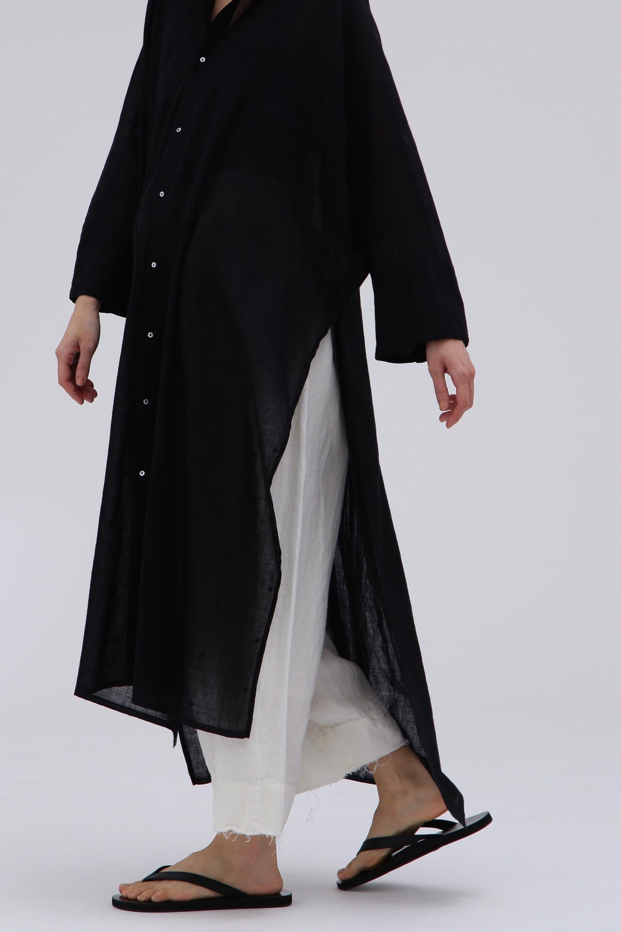 quitan / JAMDANI KHADI AO DAÏ LONG SHIRT
