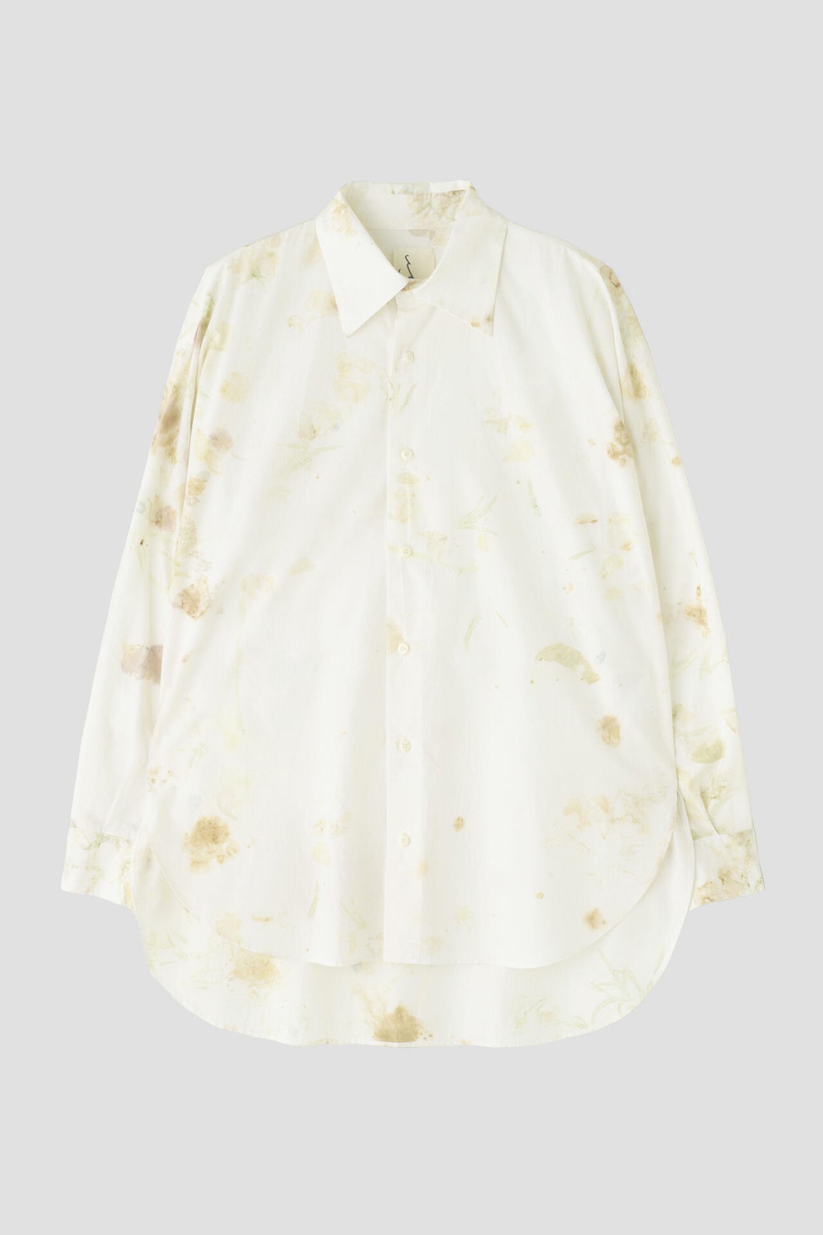 quitan / BUNDLE DYE WIDE R/C SHIRT