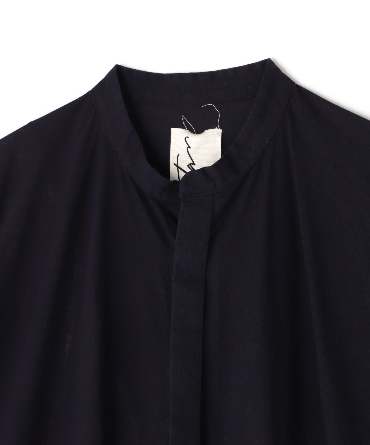 quitan / AO DAI BAND COLLAR LONG SHIRT