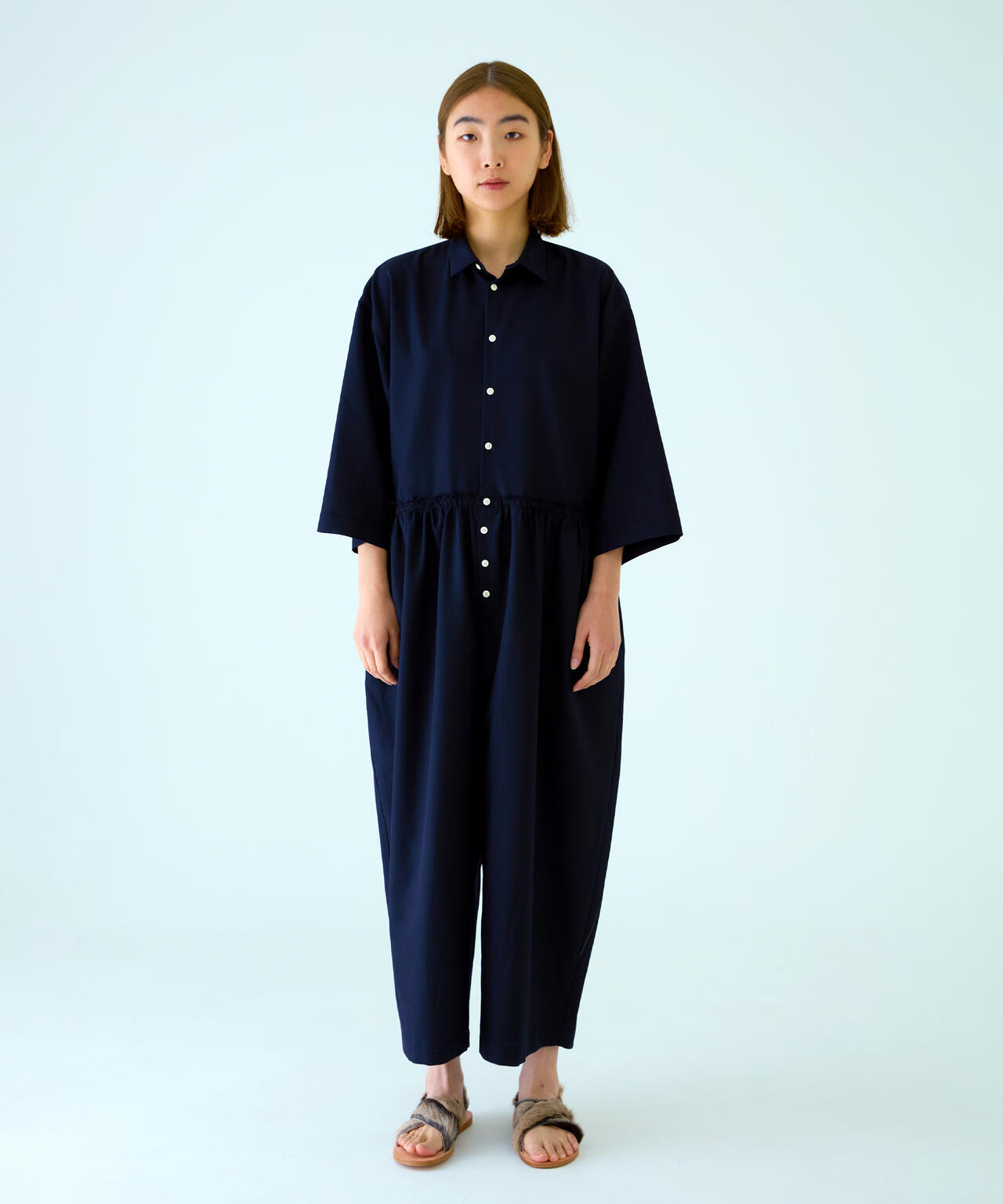 40ct525 ウールキモノスリーブブルゾン 40ct525 ウールキモノスリーブブルゾン