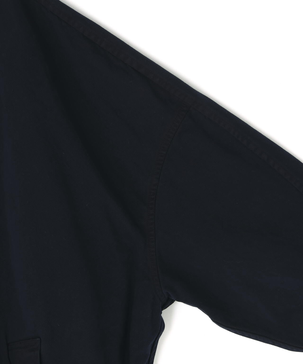 quitan / FINE BRUSHED ORNC COTTON ROUND COLLAR BALMACAAN COAT