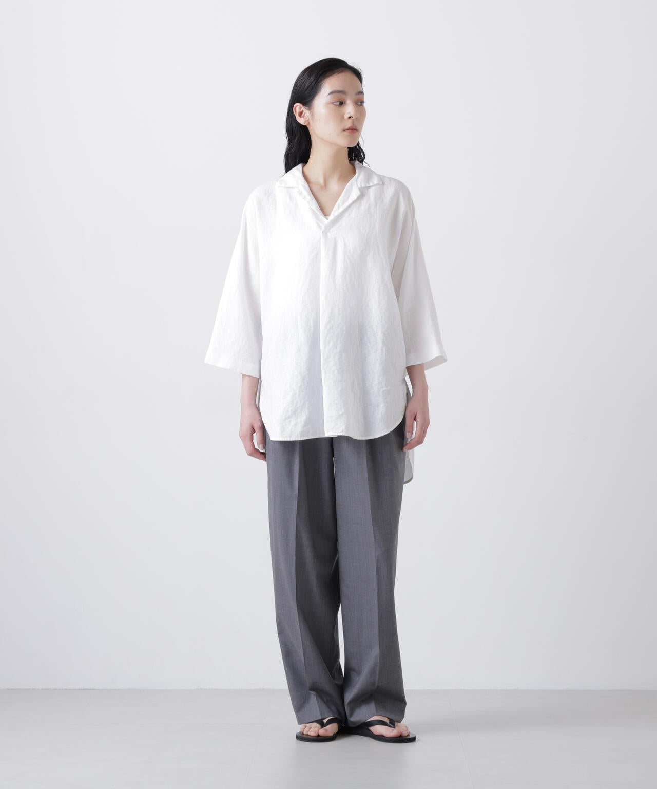168cm B81cm W60cm H89cm 着用サイズ:0