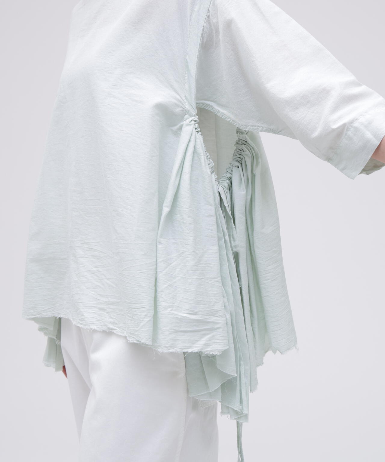 quitan / KHADI COTTON SILK GIRL'S BLOUSE IN DHANETAH JAT
