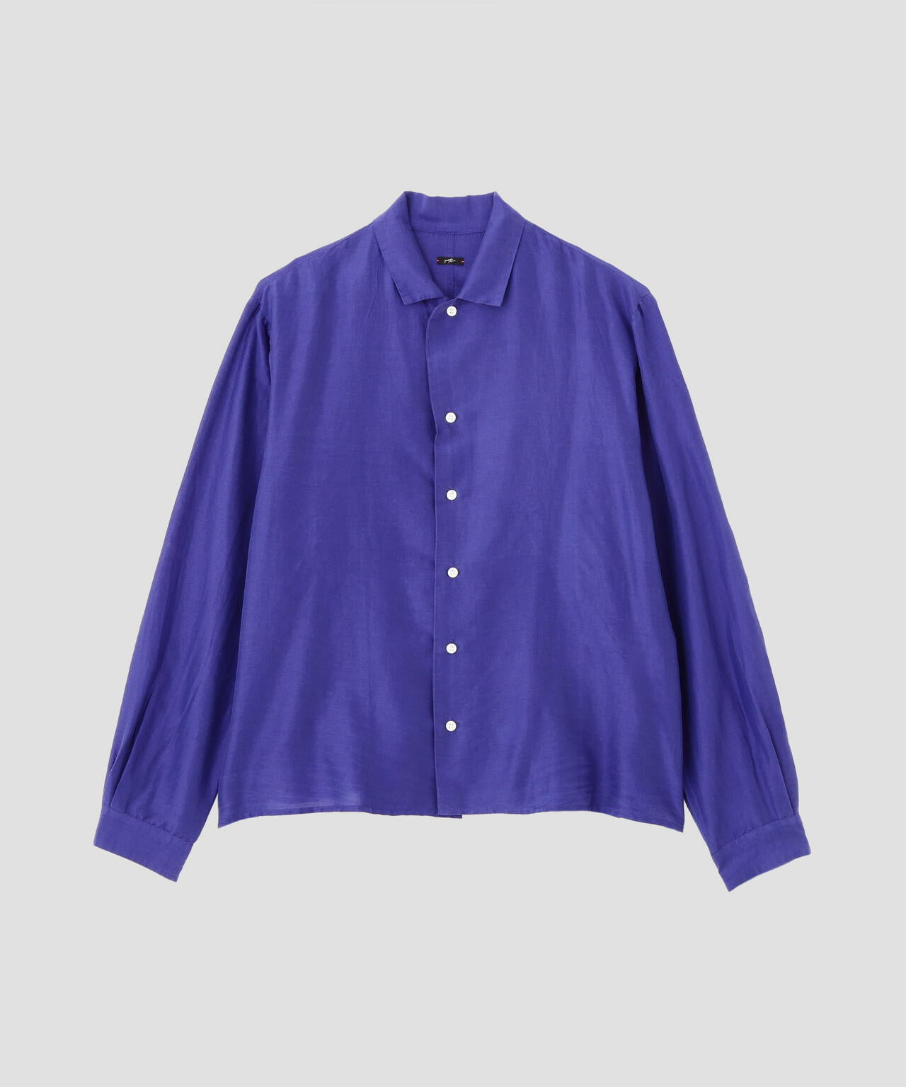 quitan / KHADI COTTON SILK ALMOST JACKET SHIRT