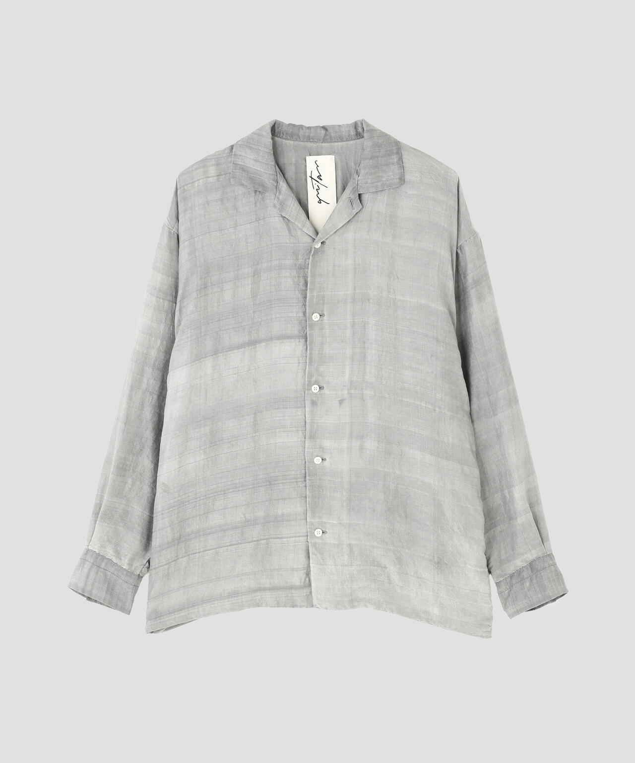 quitan / SILK KHADI COLLAR SHIRT