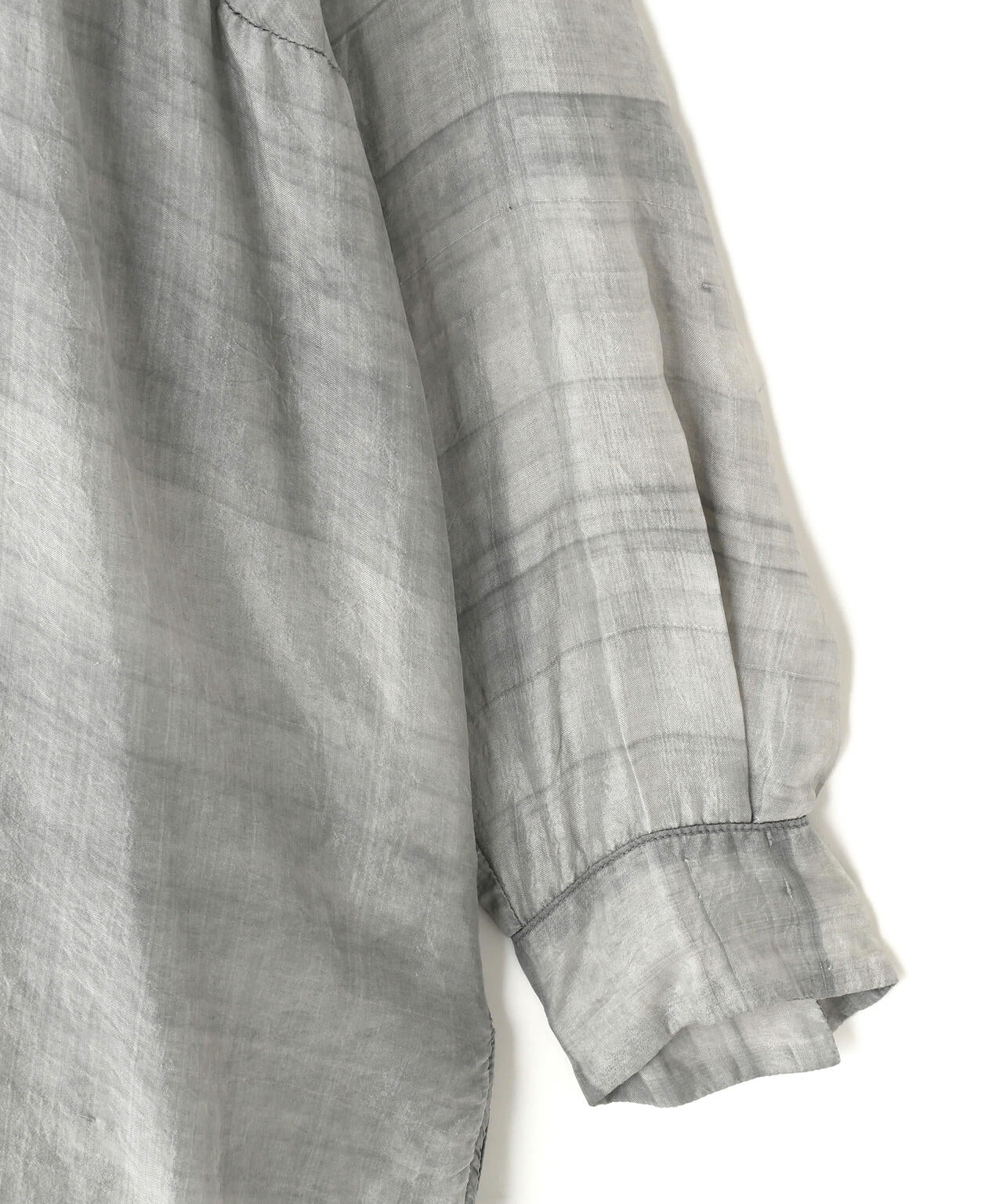 quitan / SILK KHADI AO DAI LONG BAND COLLAR SHIRT
