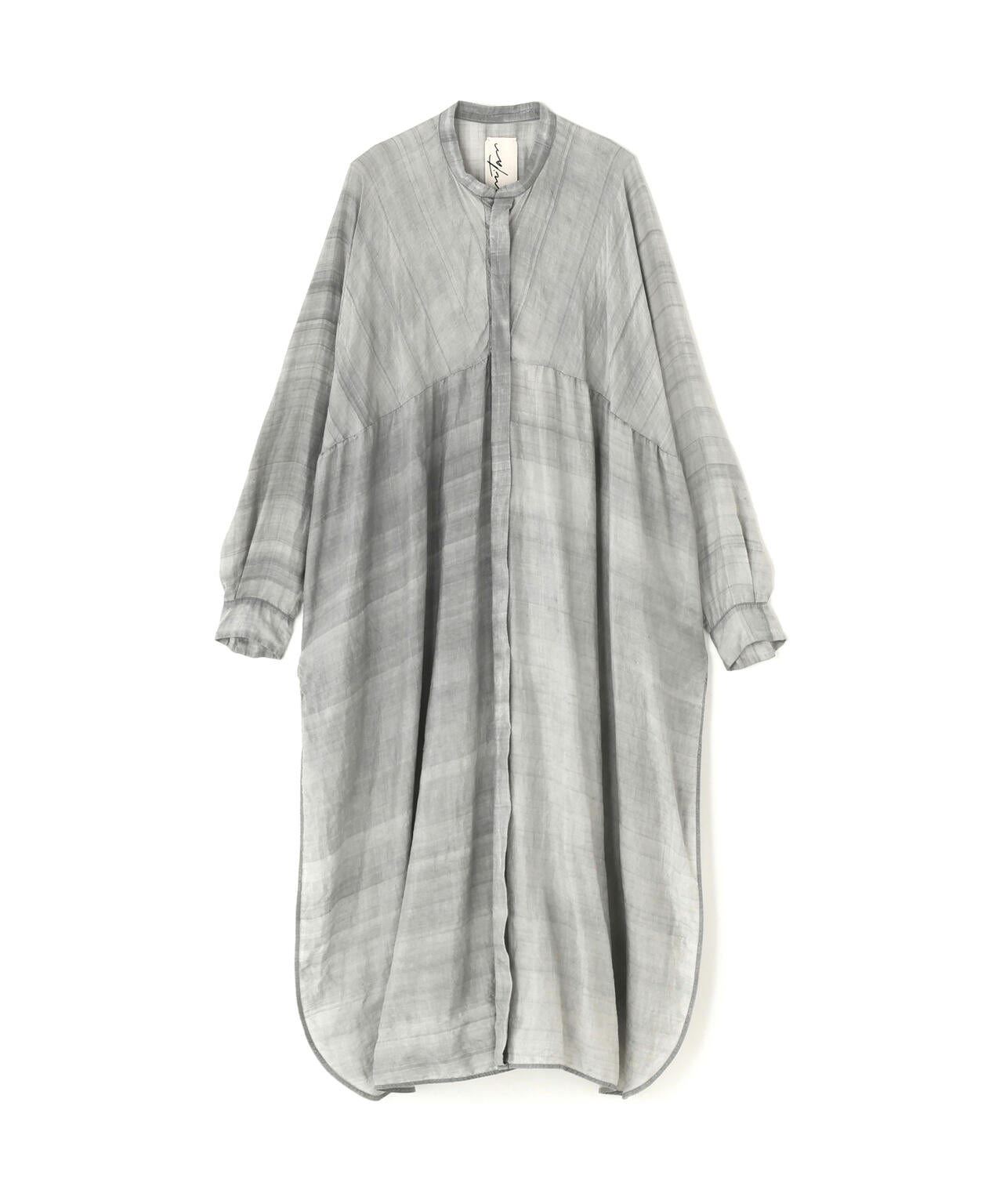 quitan / SILK KHADI AO DAI LONG BAND COLLAR SHIRT